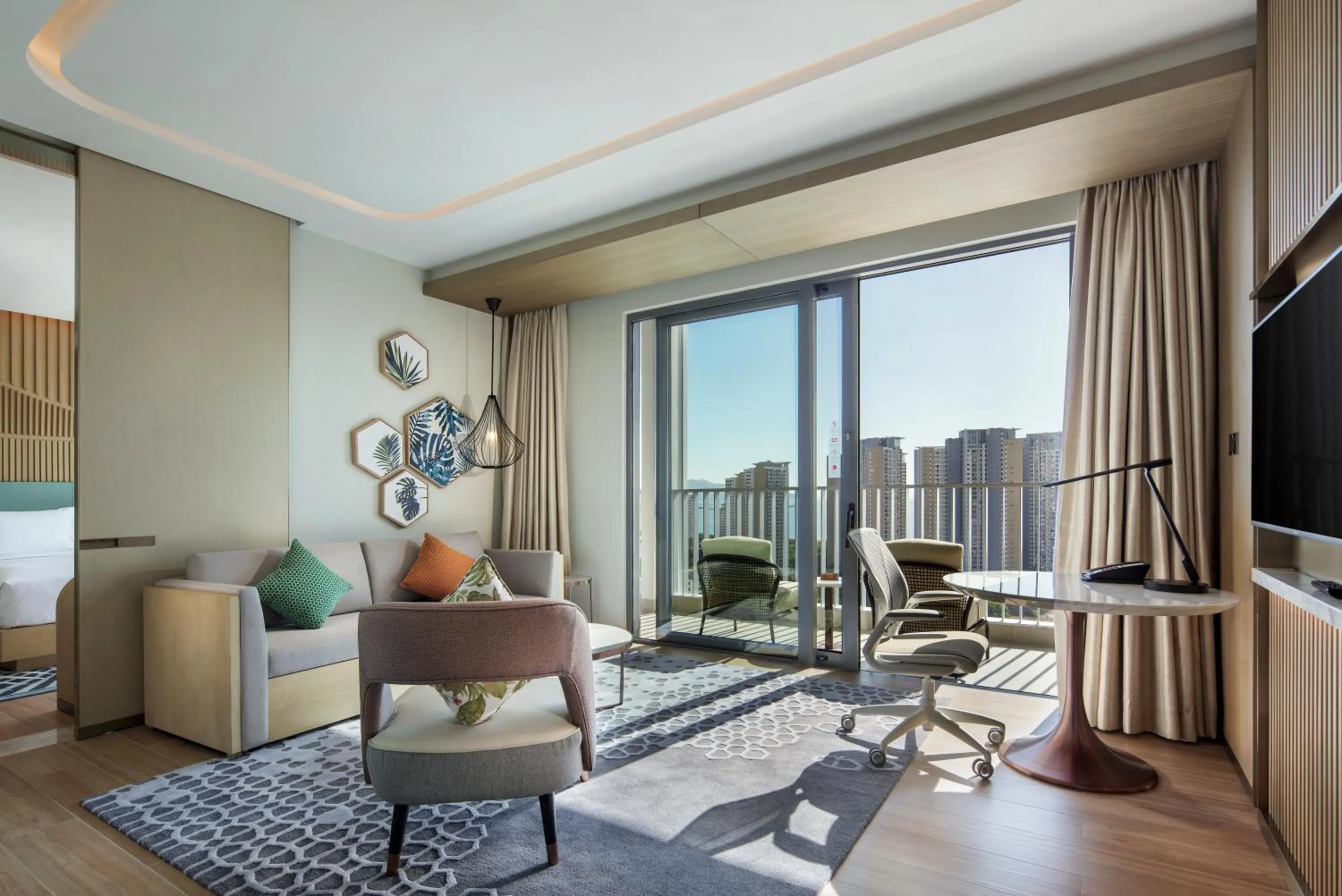 Living room in Hilton Garden Inn Sanya