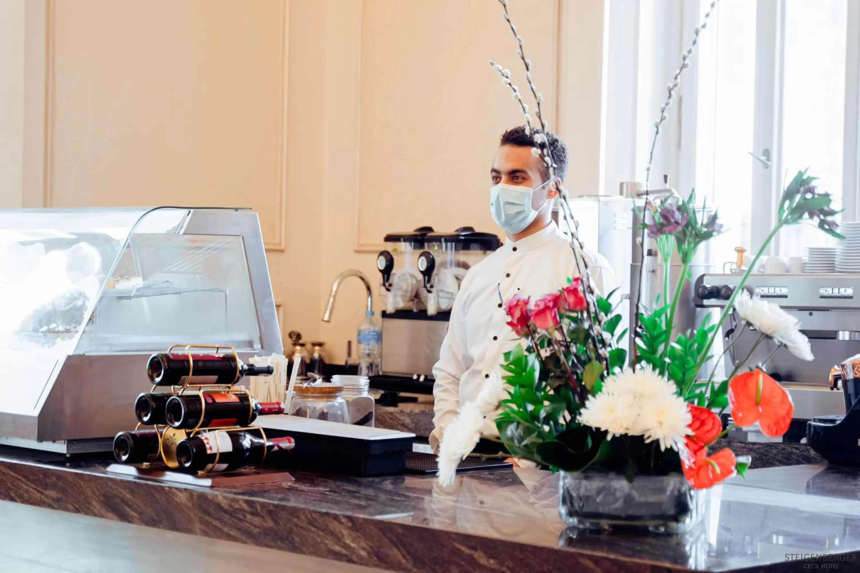 Drinks in Steigenberger Cecil Hotel Alexandria