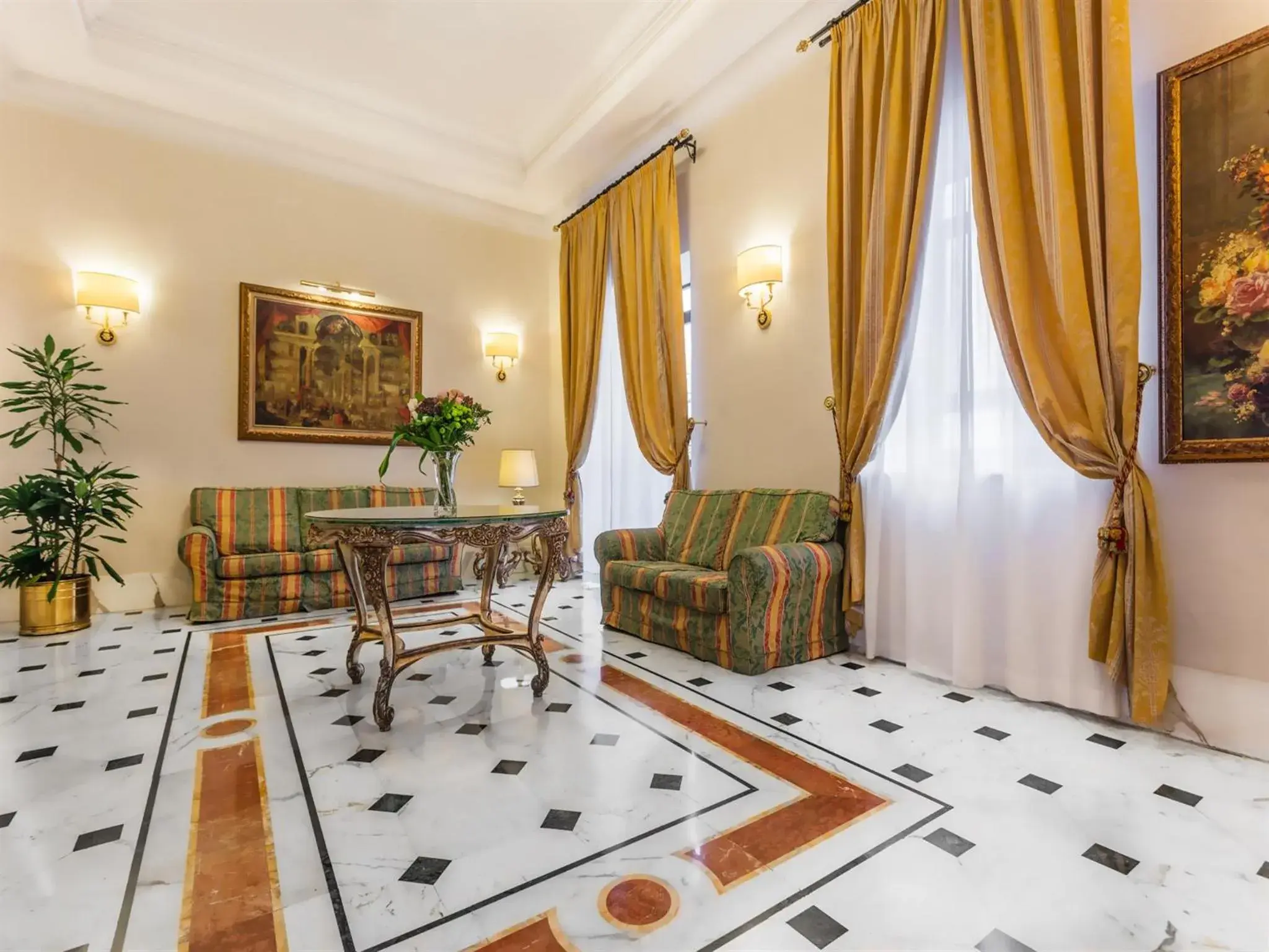 Lobby or reception, Seating Area in Raeli Hotel Noto