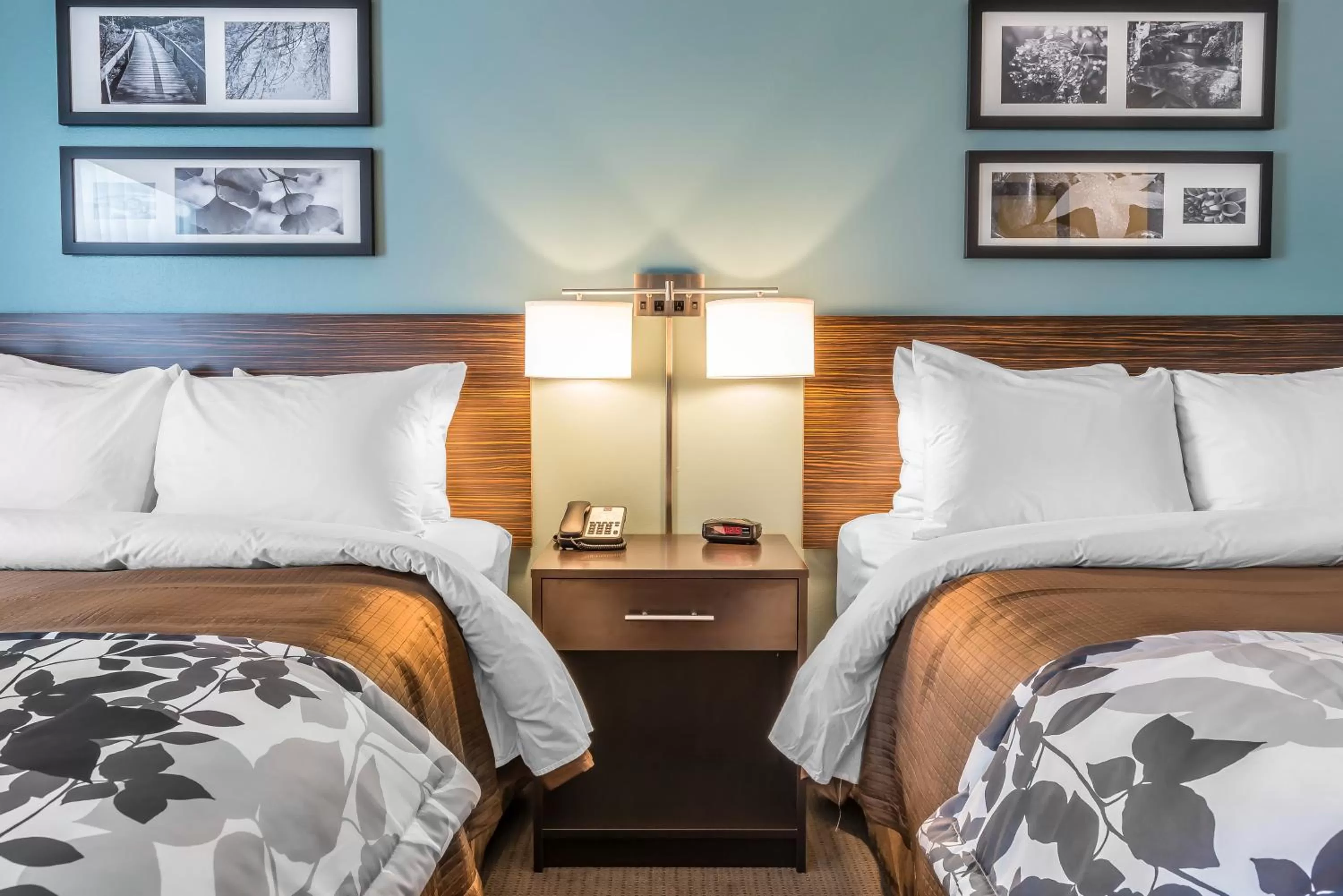 Bed in Sleep Inn & Suites Cumberland