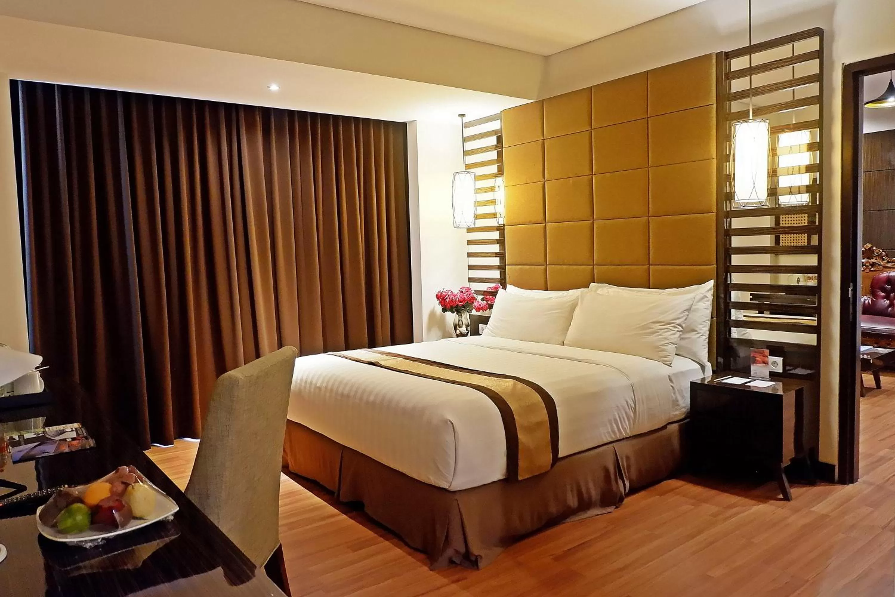Bedroom, Bed in The New Atrium Hotel Yogyakarta