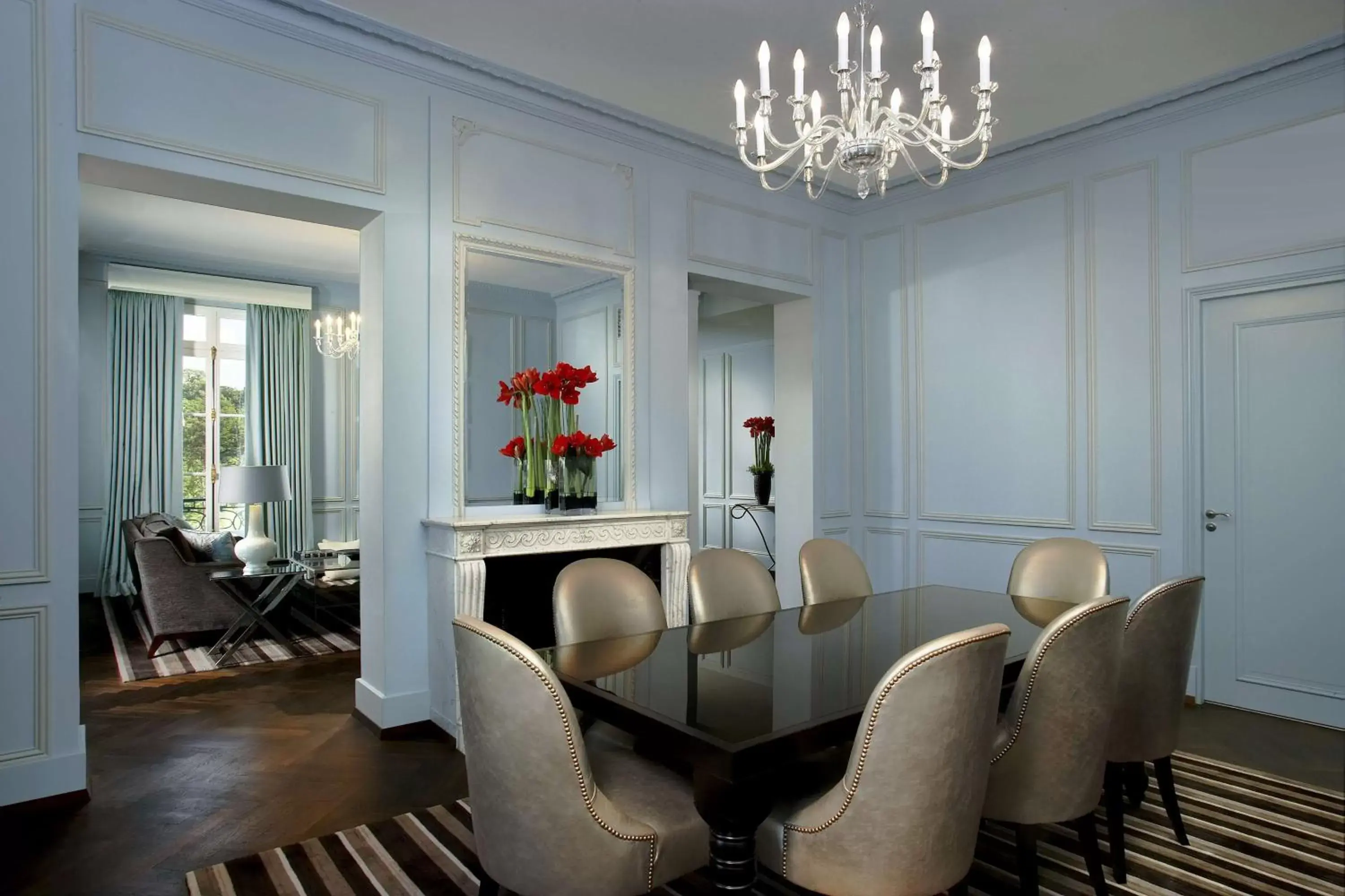 Living room, Restaurant/Places to Eat in Waldorf Astoria Versailles - Trianon Palace