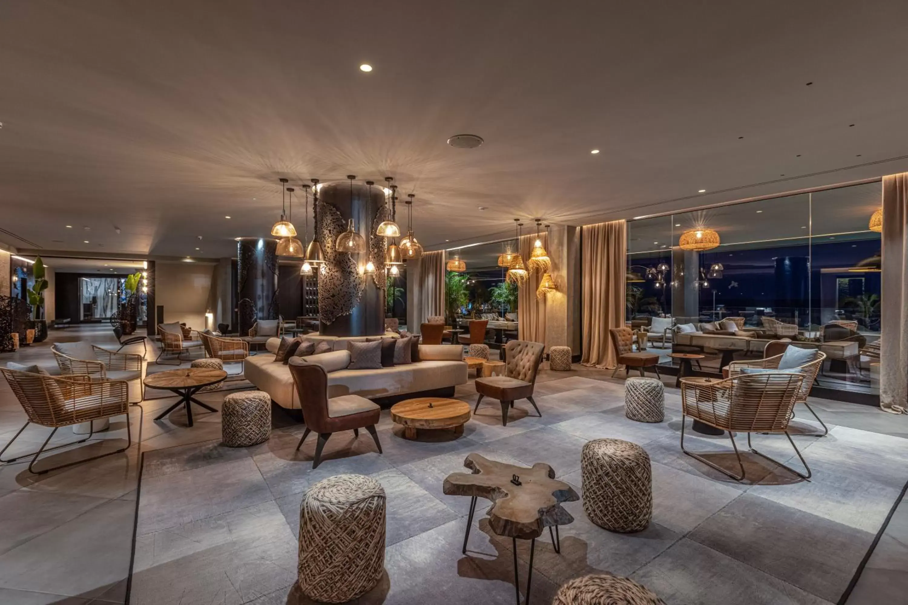 Lobby or reception in Hotel Faro, a Lopesan Collection Hotel - Adults Only Lobby or reception in Hotel Faro, a Lopesan Collection Hotel - Adults Only