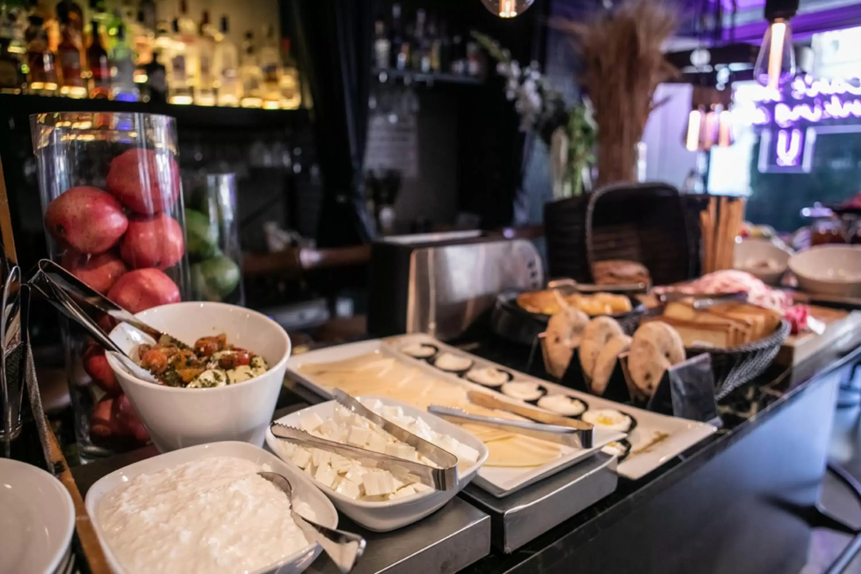 Food close-up in Ultra Tel Aviv Boutique Hotel