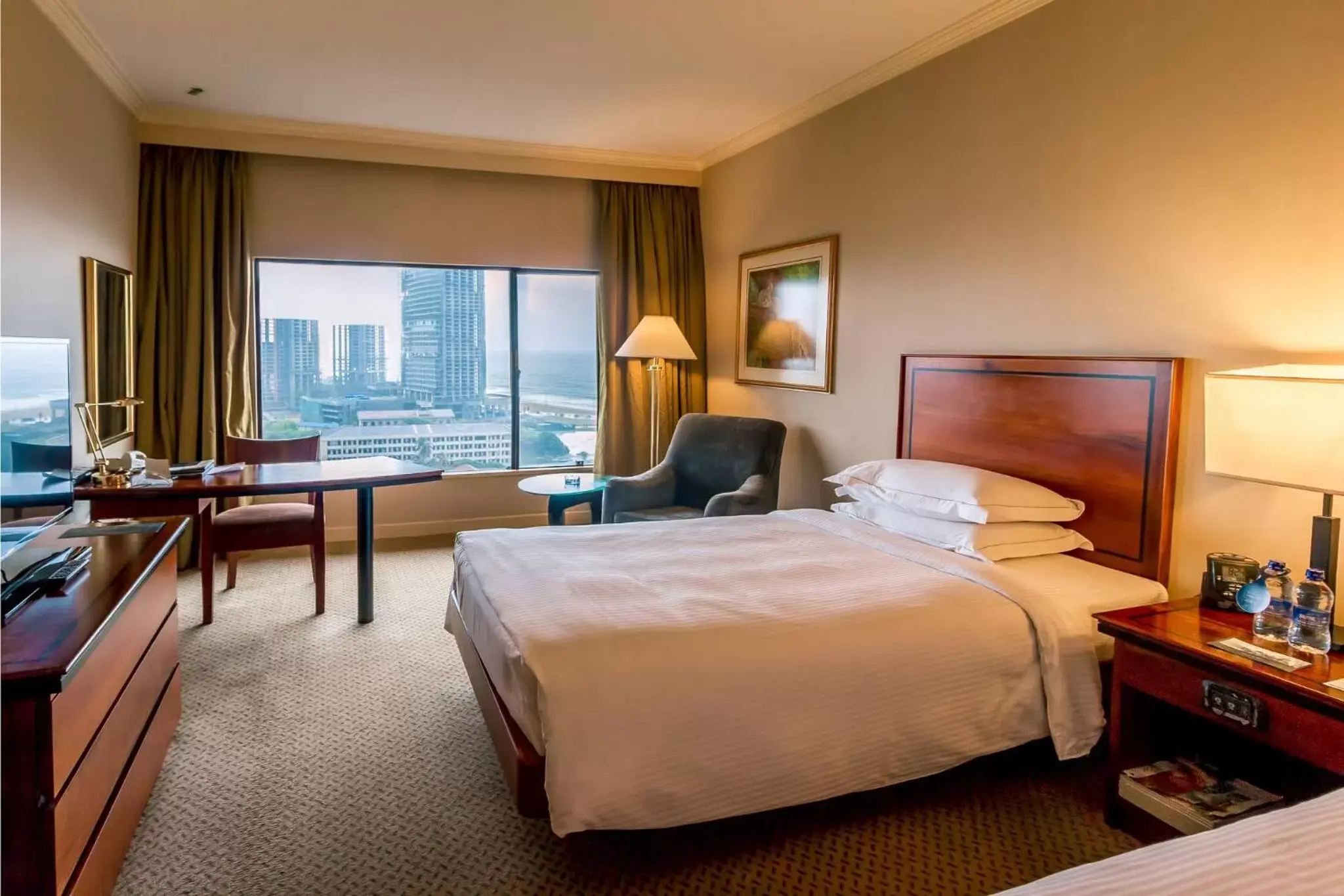 Bedroom in Hilton Colombo Hotel