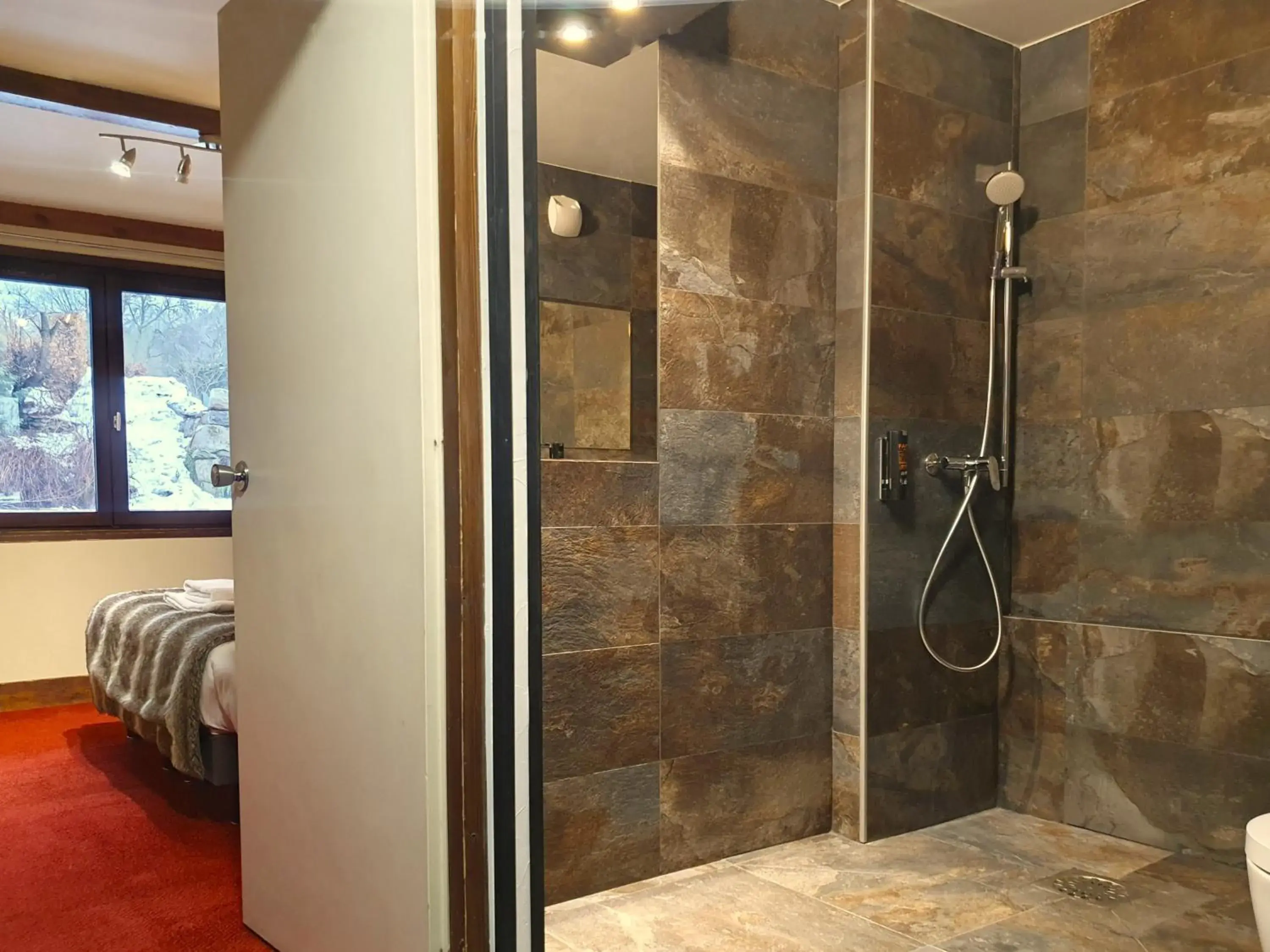 Photo of the whole room, Bathroom in Chalet Hôtel du Bois