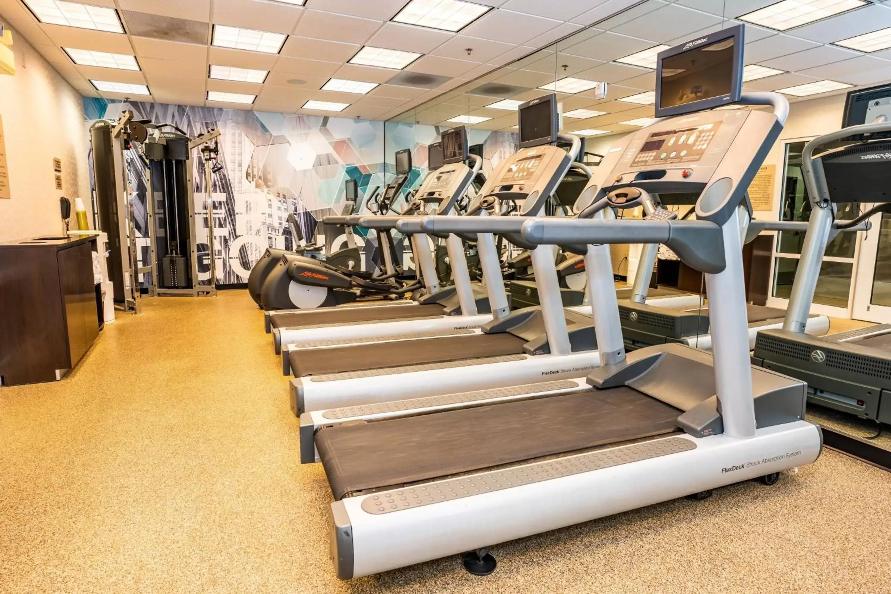 Fitness centre/facilities, Fitness Center/Facilities in Fairfield Inn & Suites by Marriott San Antonio Downtown/Alamo Plaza