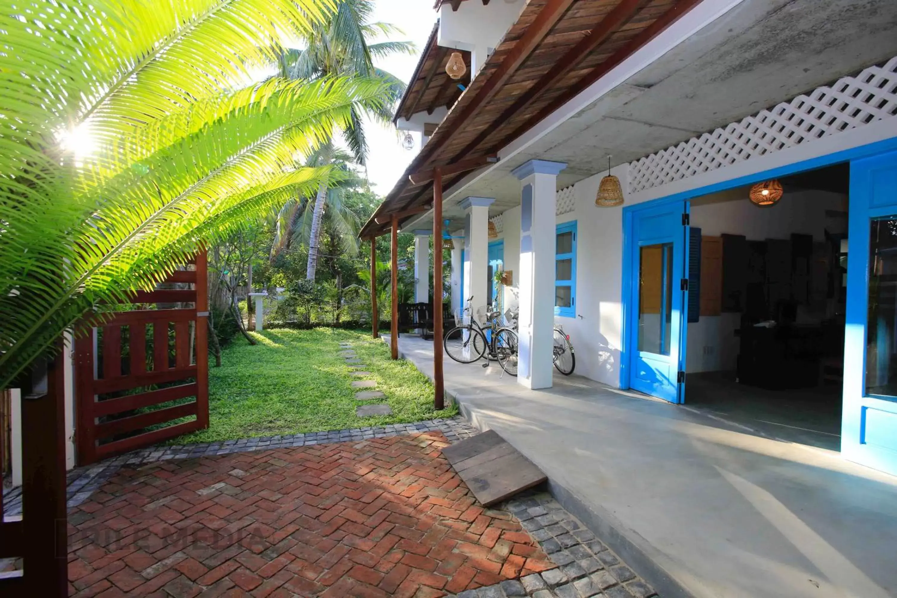 Facade/entrance in Life Beach Villa