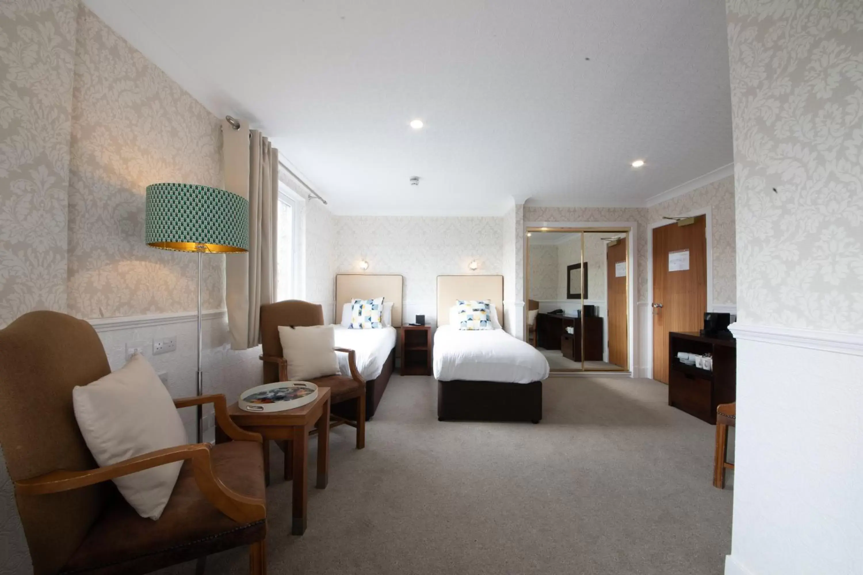 Bedroom in Scotland's Spa Hotel