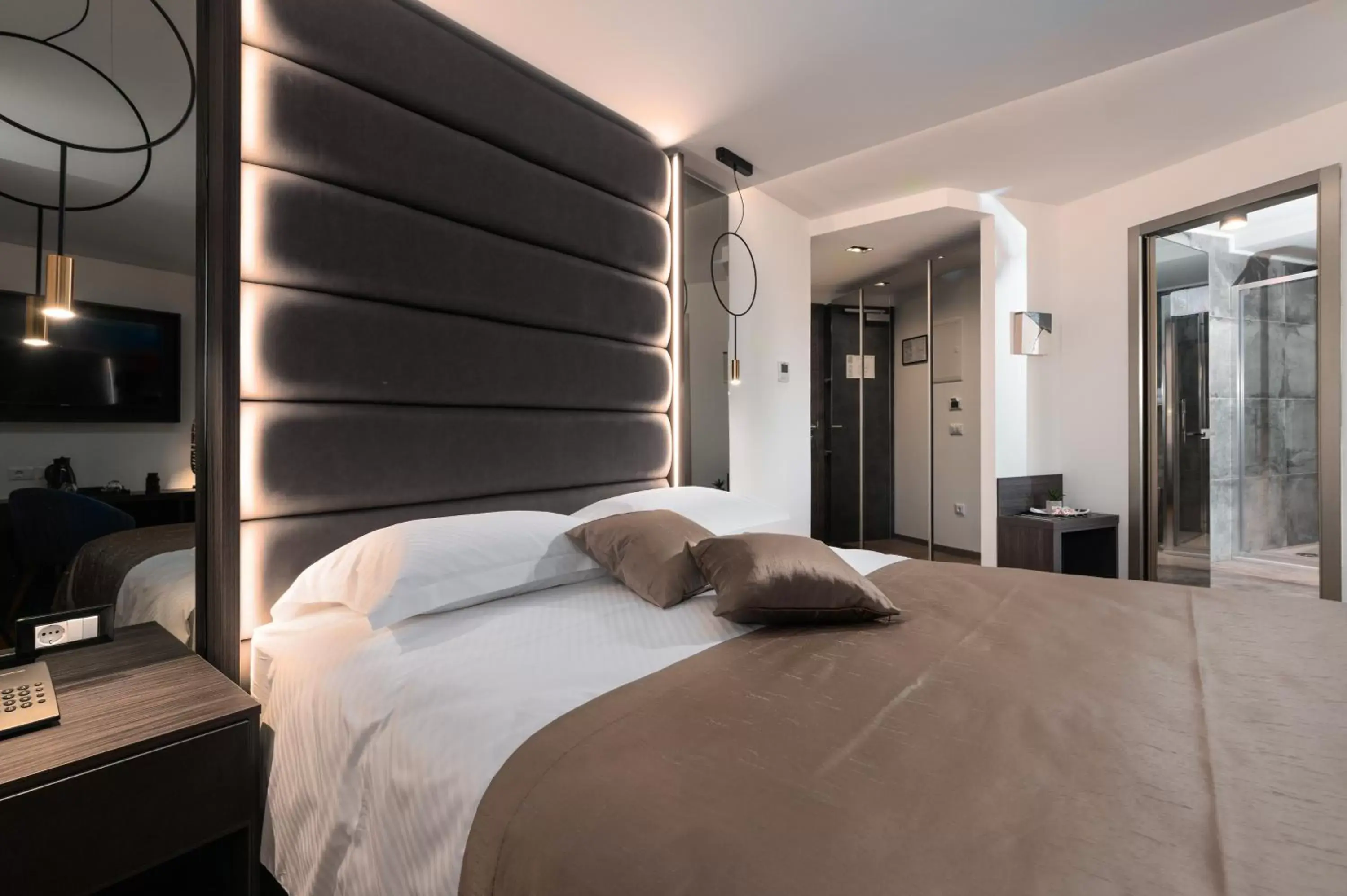Bed in Hotel Cittar