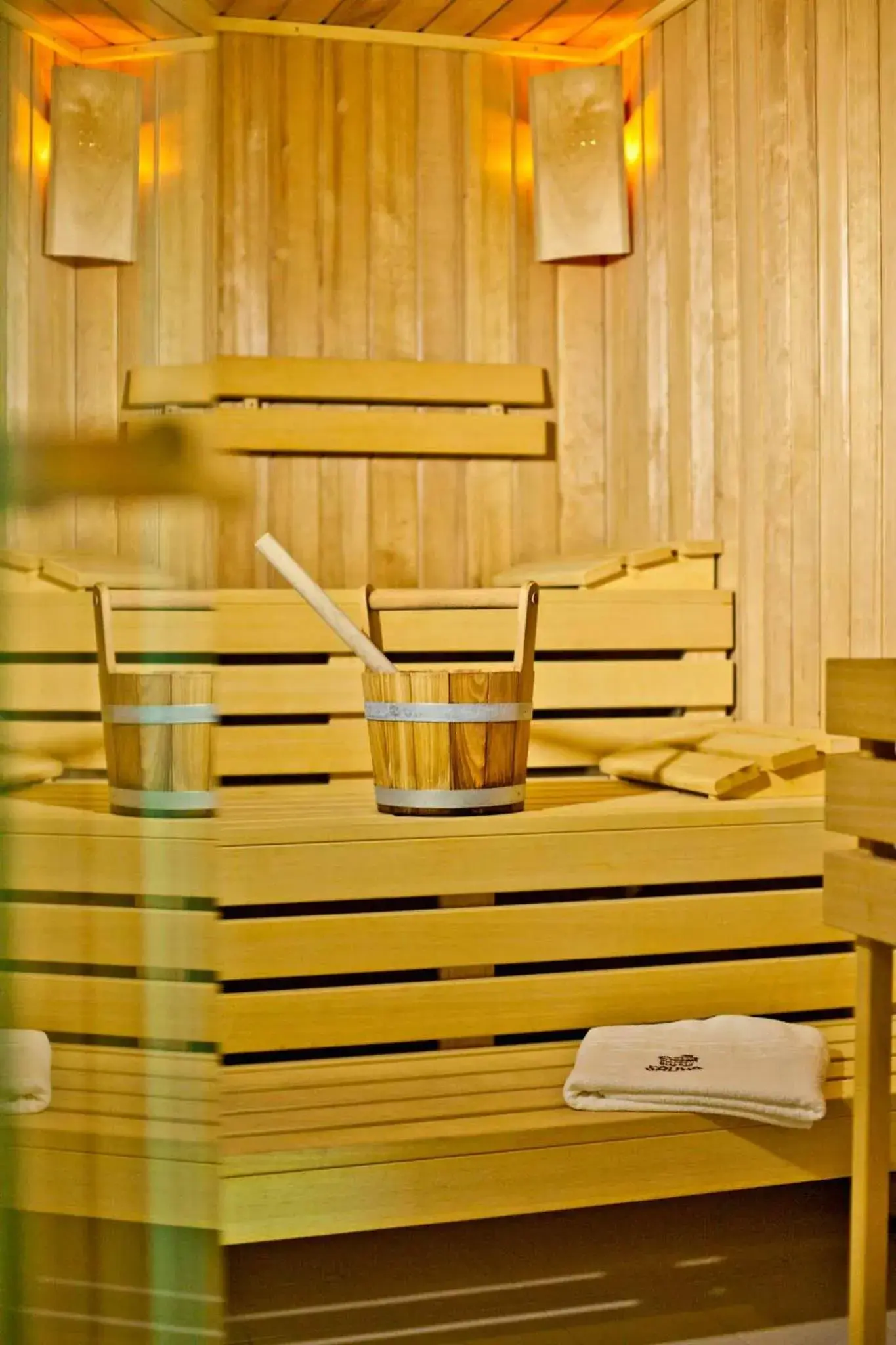 Sauna in Best Western Hotel Jurata