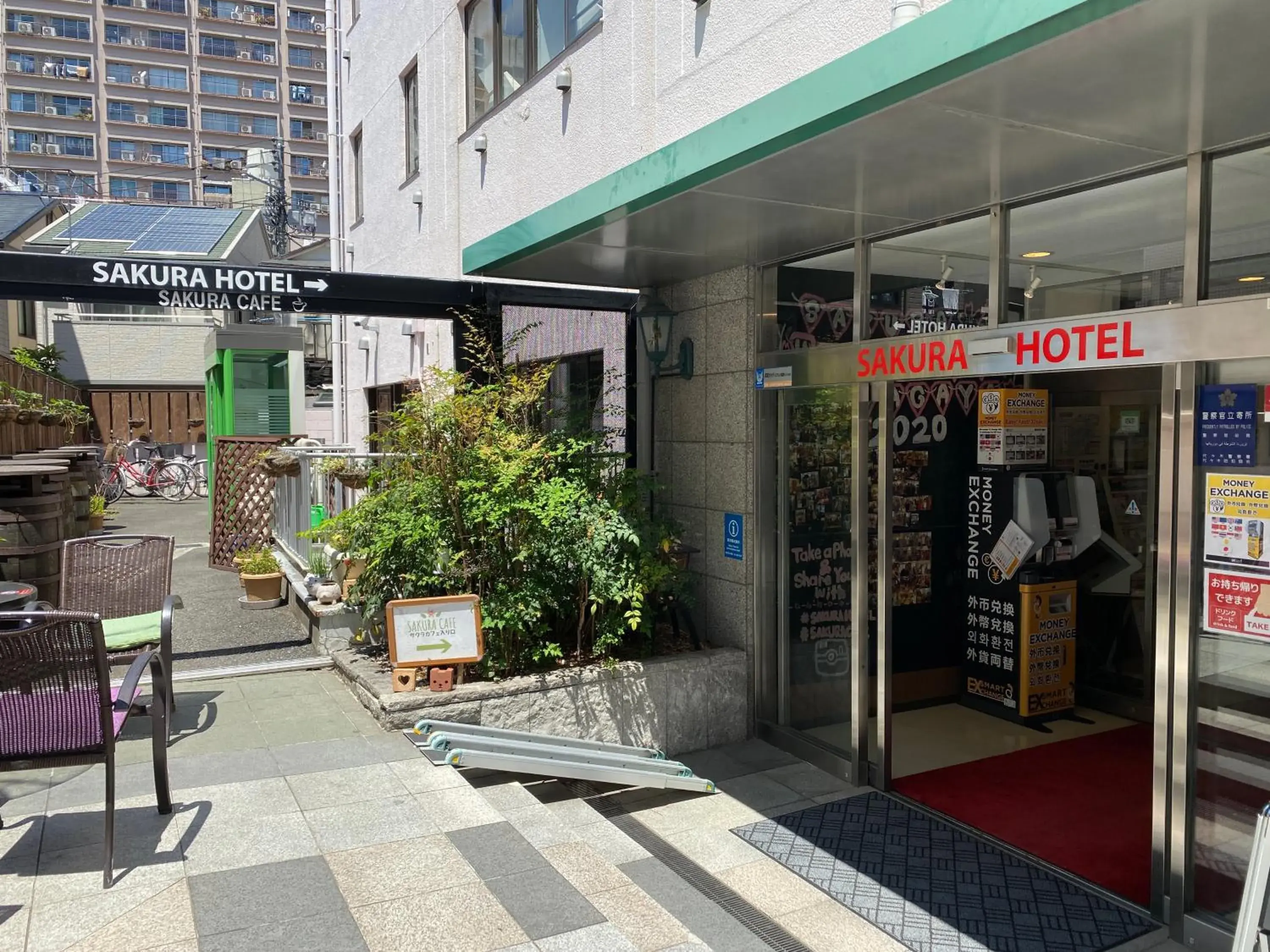 Facade/entrance in Sakura Hotel Hatagaya