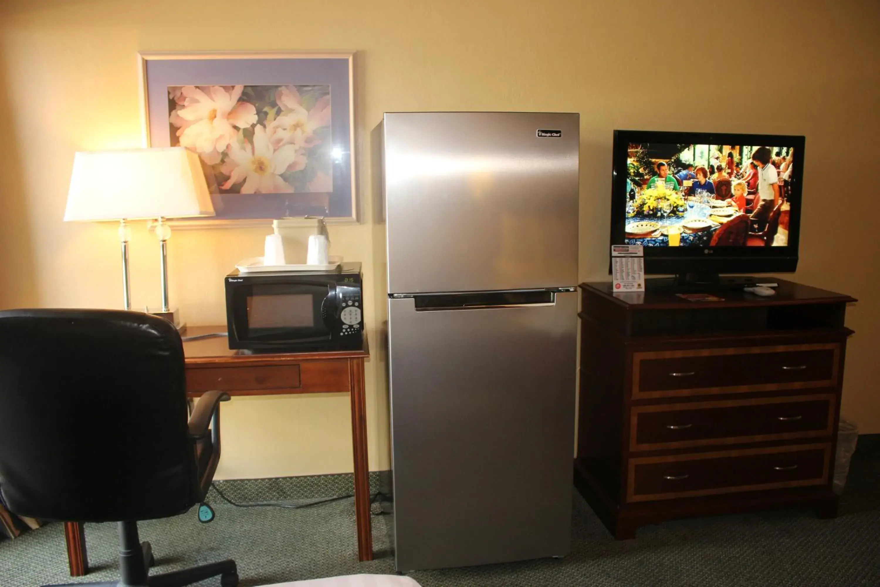 TV and multimedia, TV/Entertainment Center in Extend-A-Suites - Amarillo West