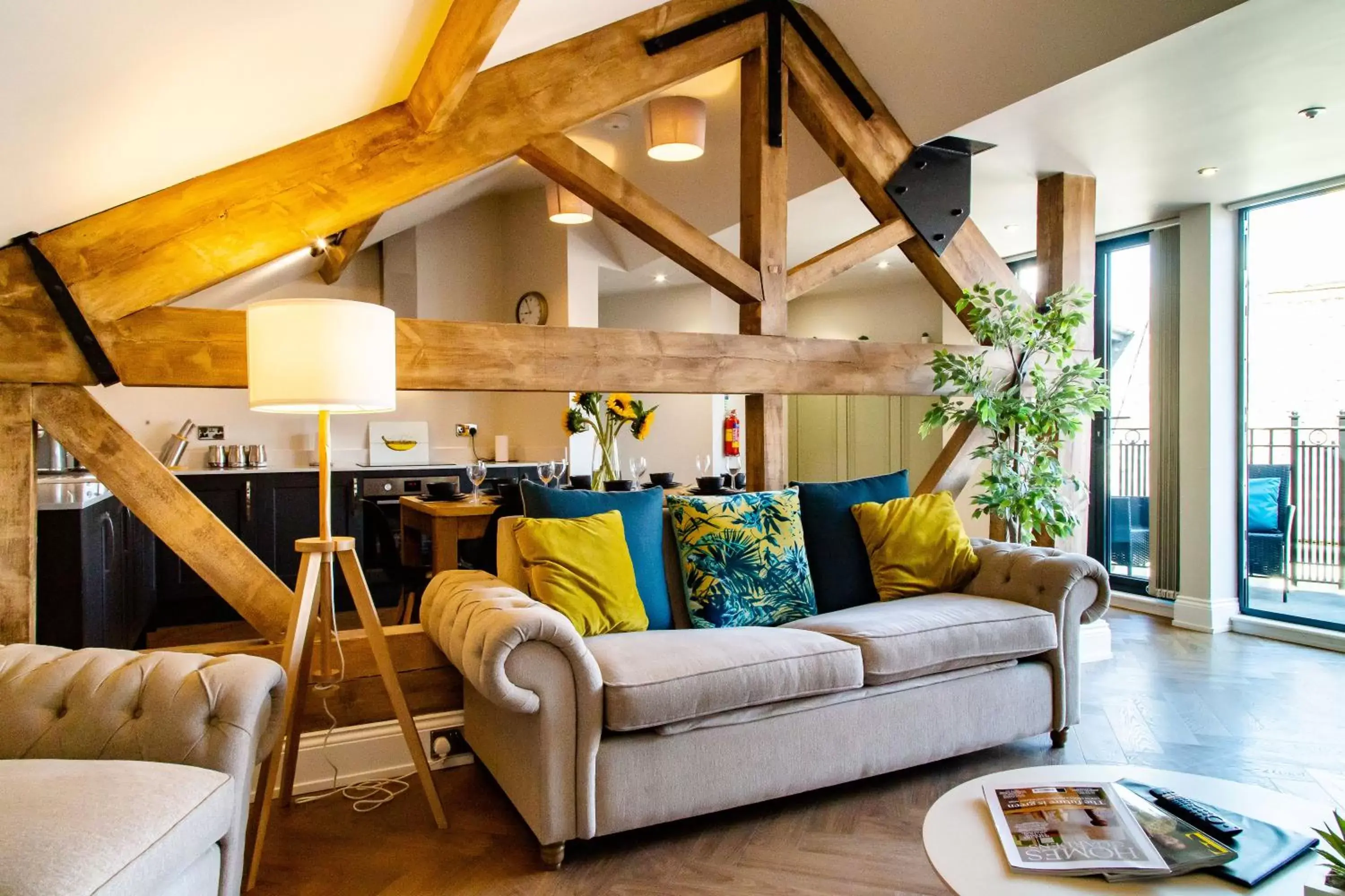 Living room, Seating Area in Goodramgate Apartments