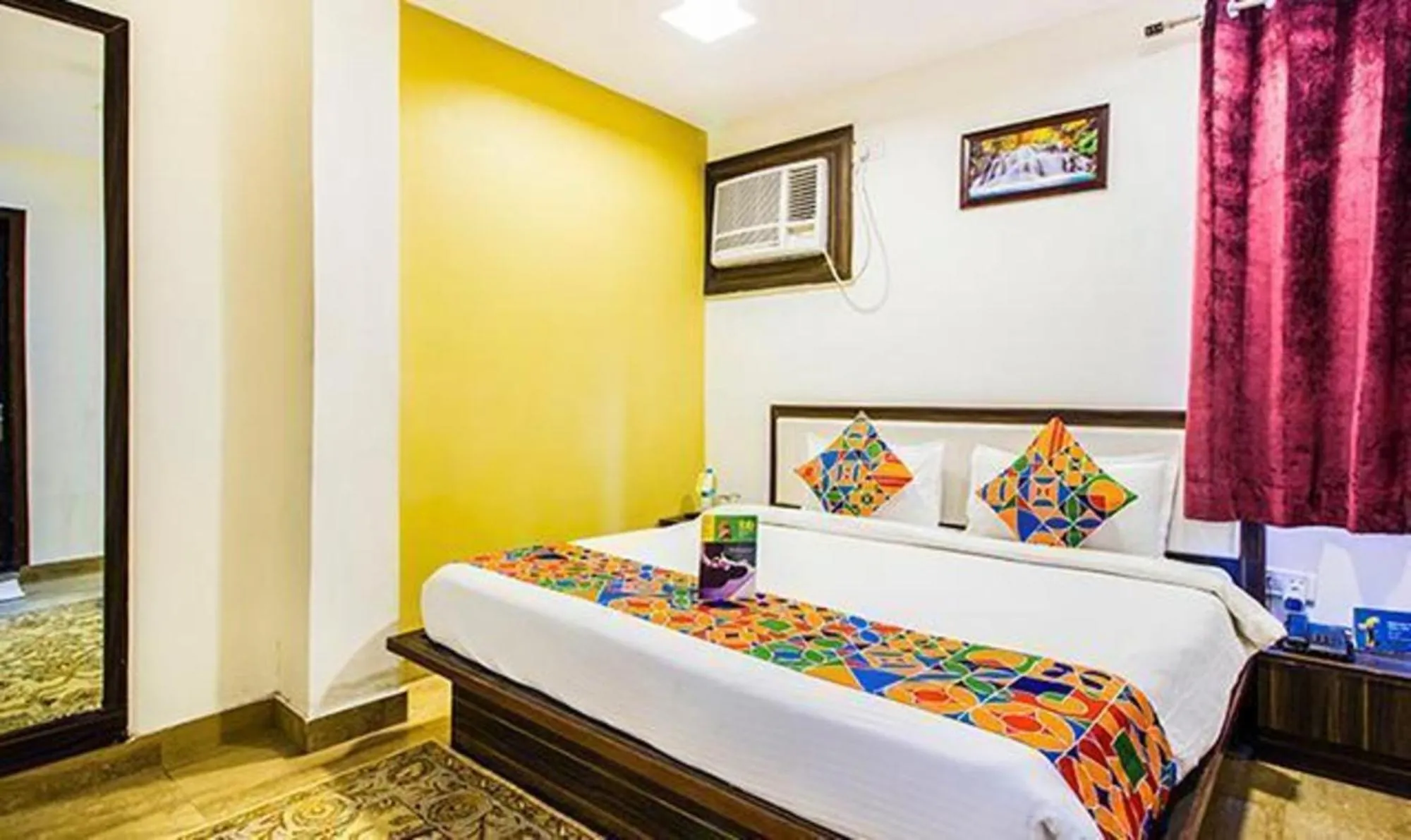 Bed in FabHotel Airport Residency