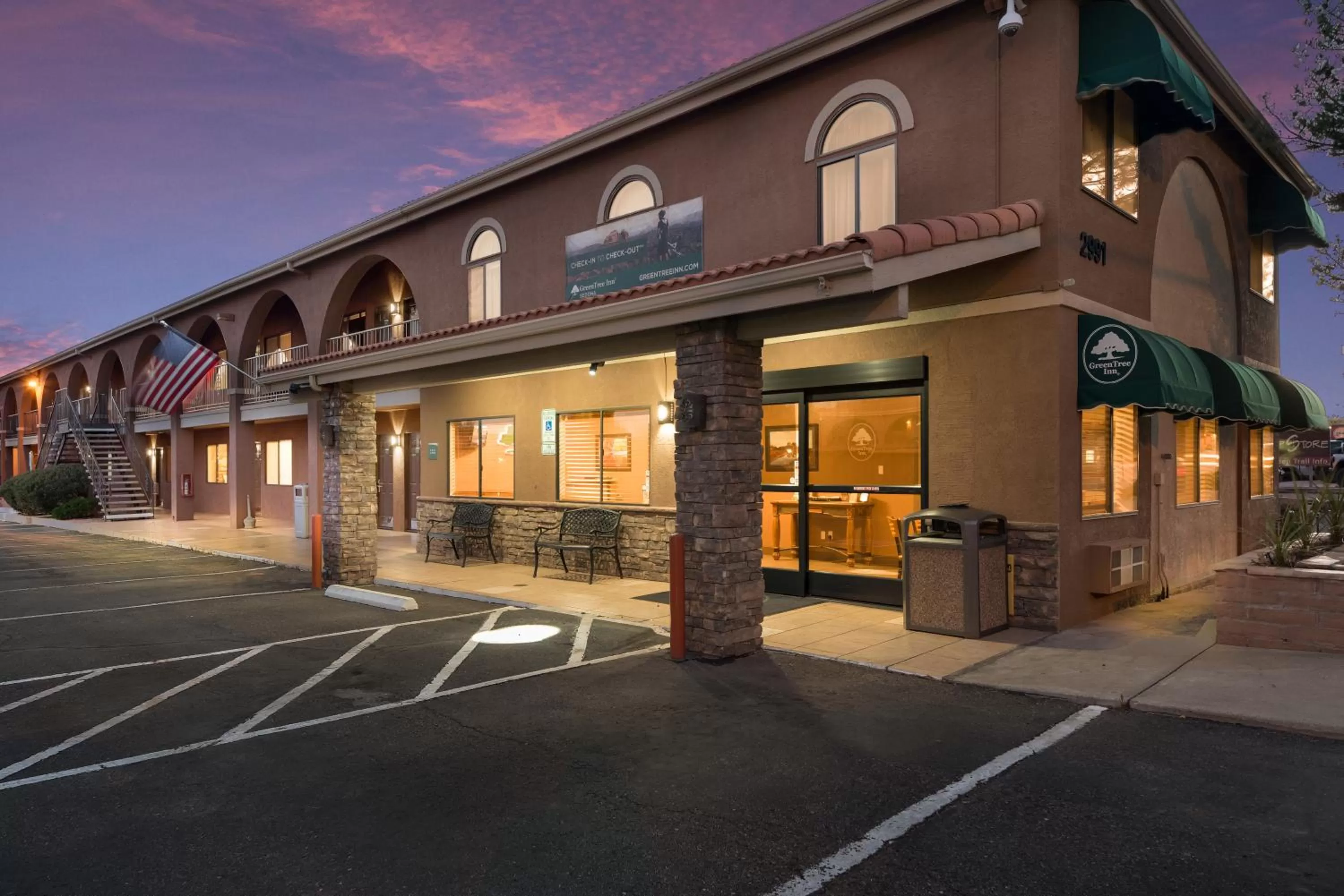 Property building in GreenTree Inn Sedona