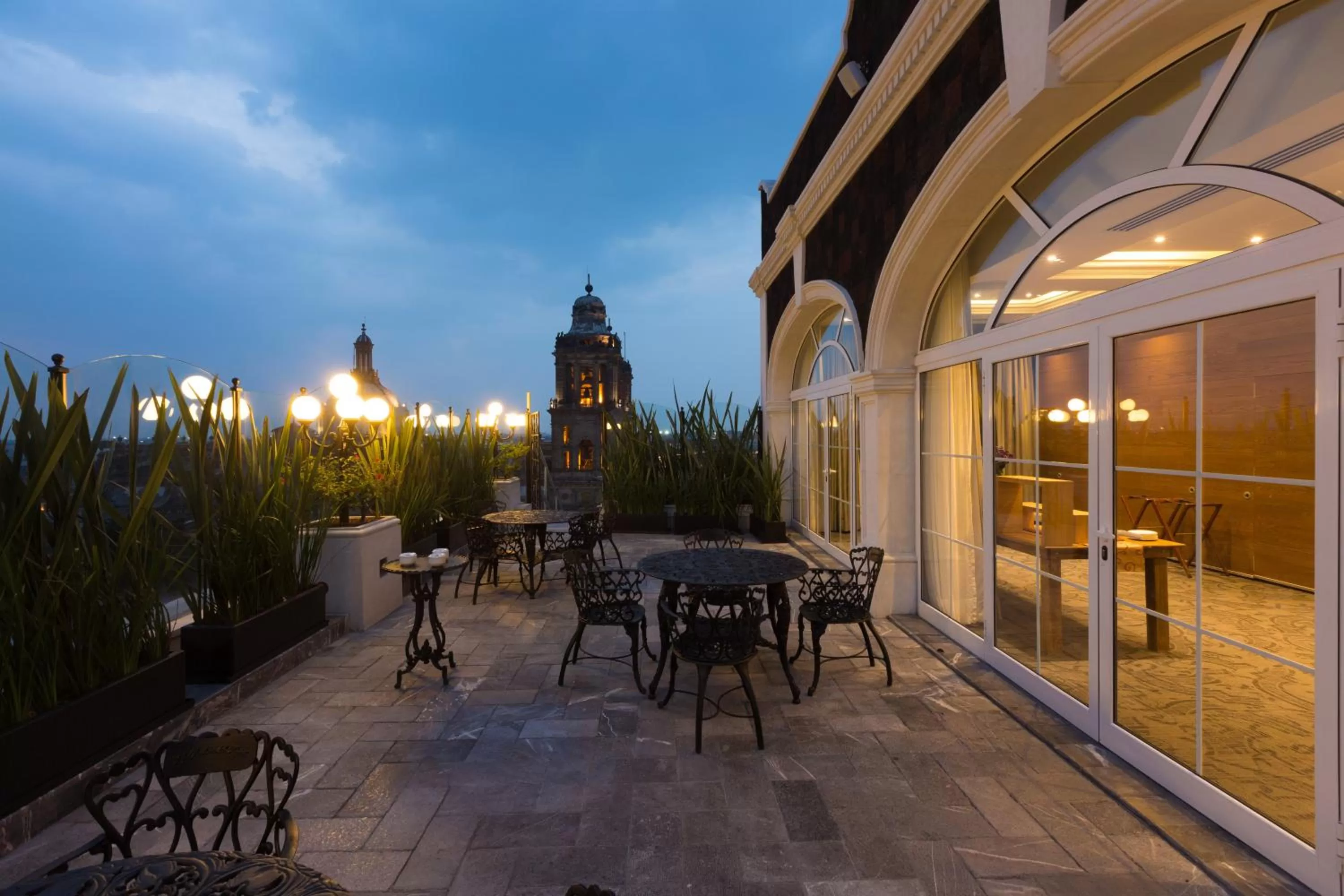 Balcony/Terrace in Zocalo Central & Rooftop Mexico City