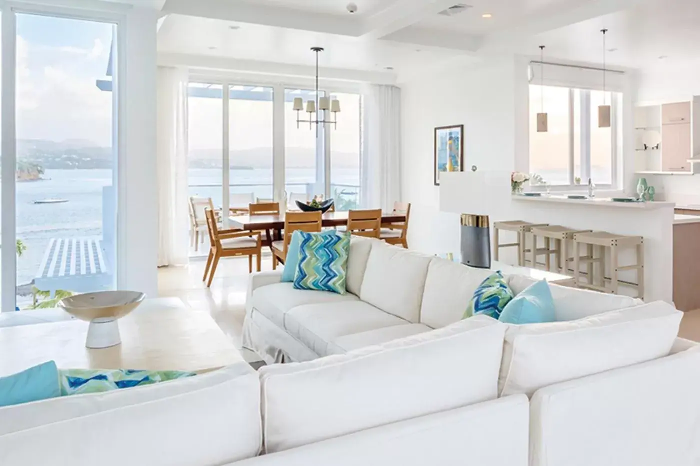 Living room in Windjammer Landing Resort and Residences Living room in Windjammer Landing Resort and Residences