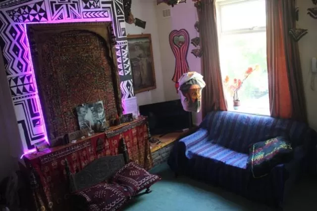 Living room in Bradford Digs