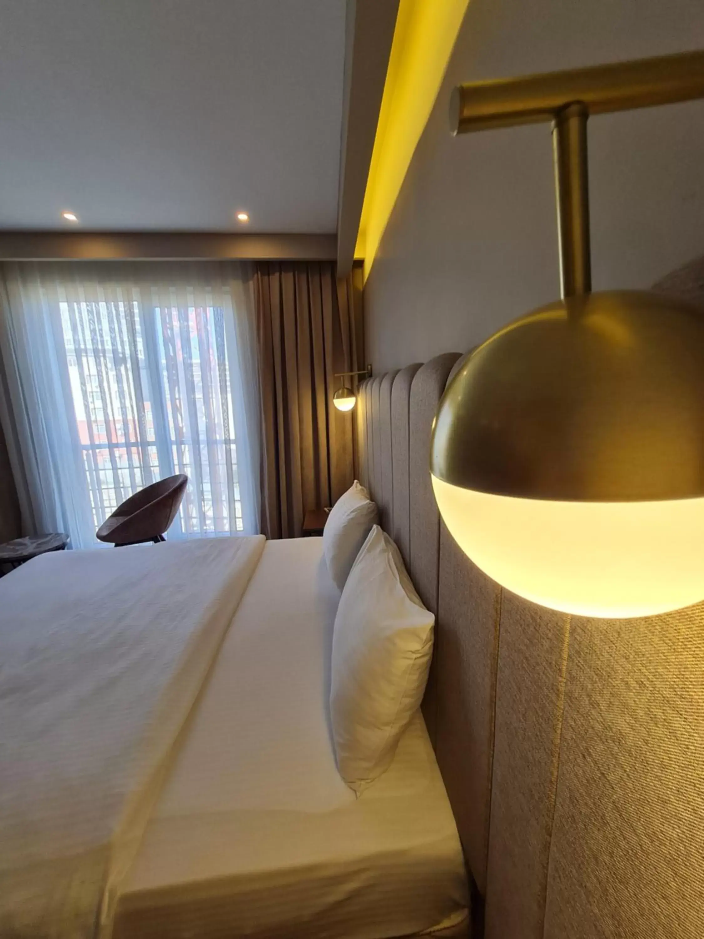 Bed in Air Boss Istanbul Airport and Fair Hotel