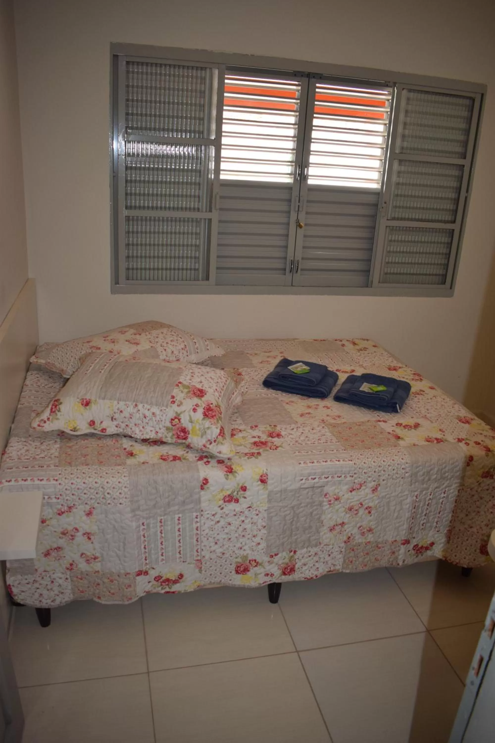 Bed in Pousada Araxá