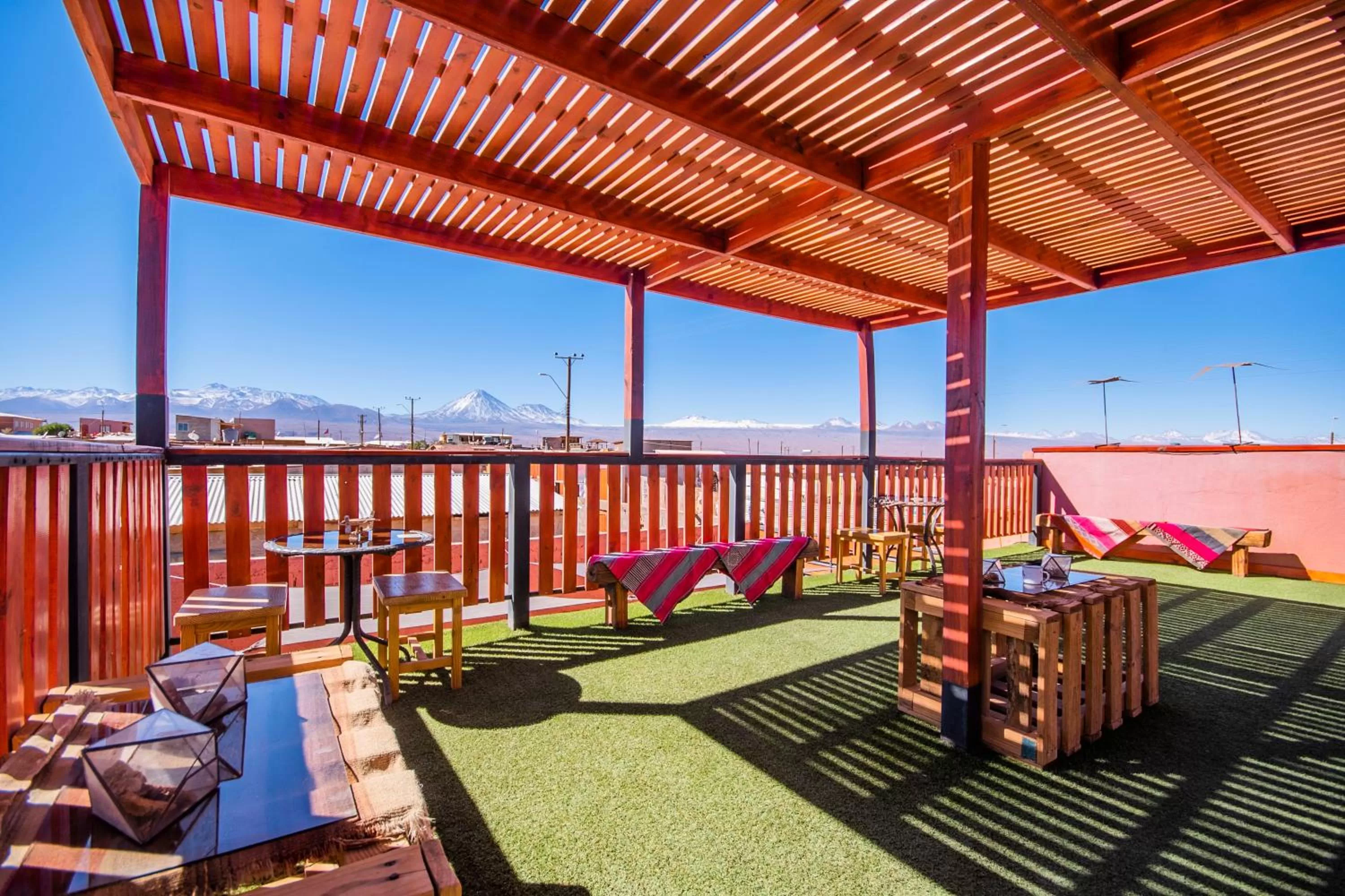 Balcony/Terrace in Hotel Casa Algarrobo