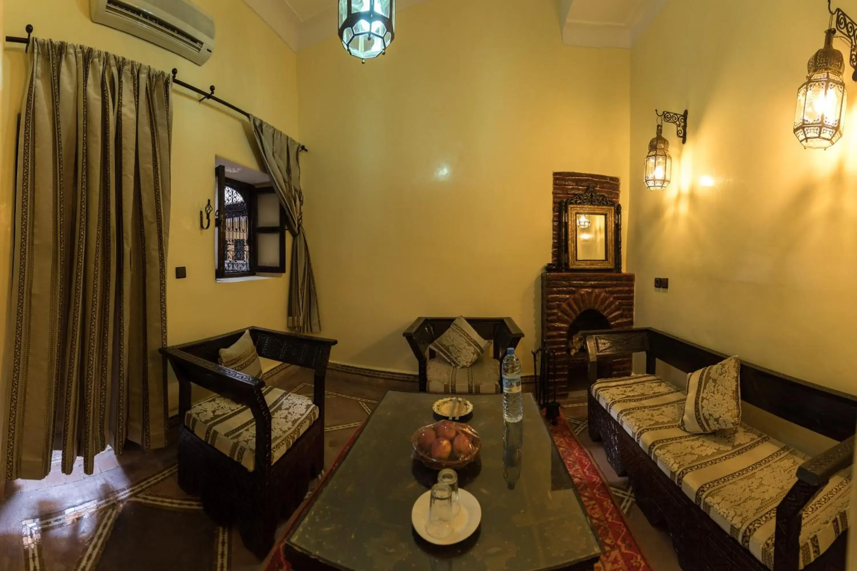 Living room, Seating Area in Riad Omar