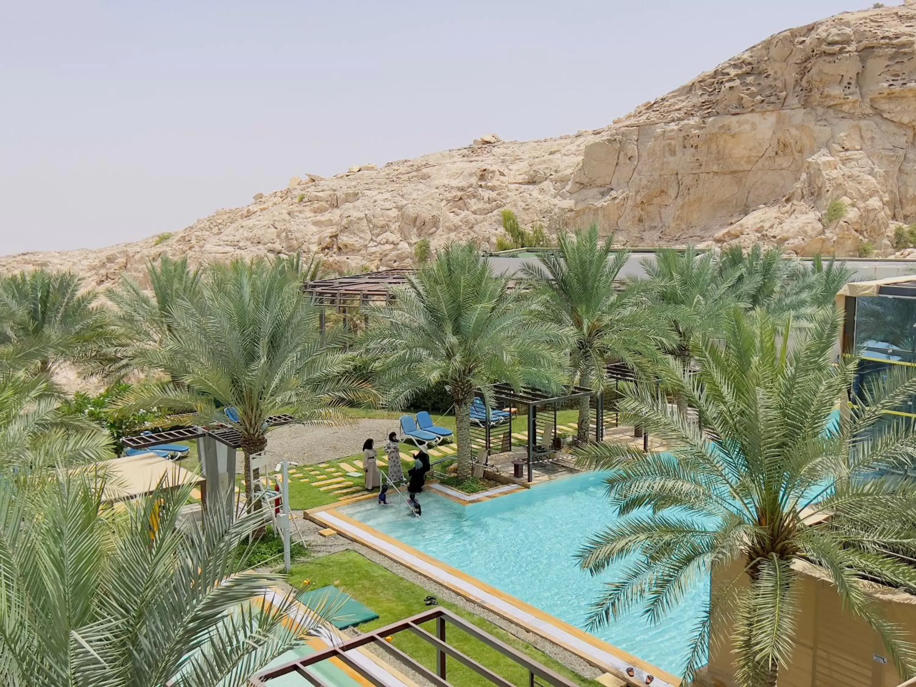 Swimming pool, Pool View in Mercure Grand Jebel Hafeet Hotel