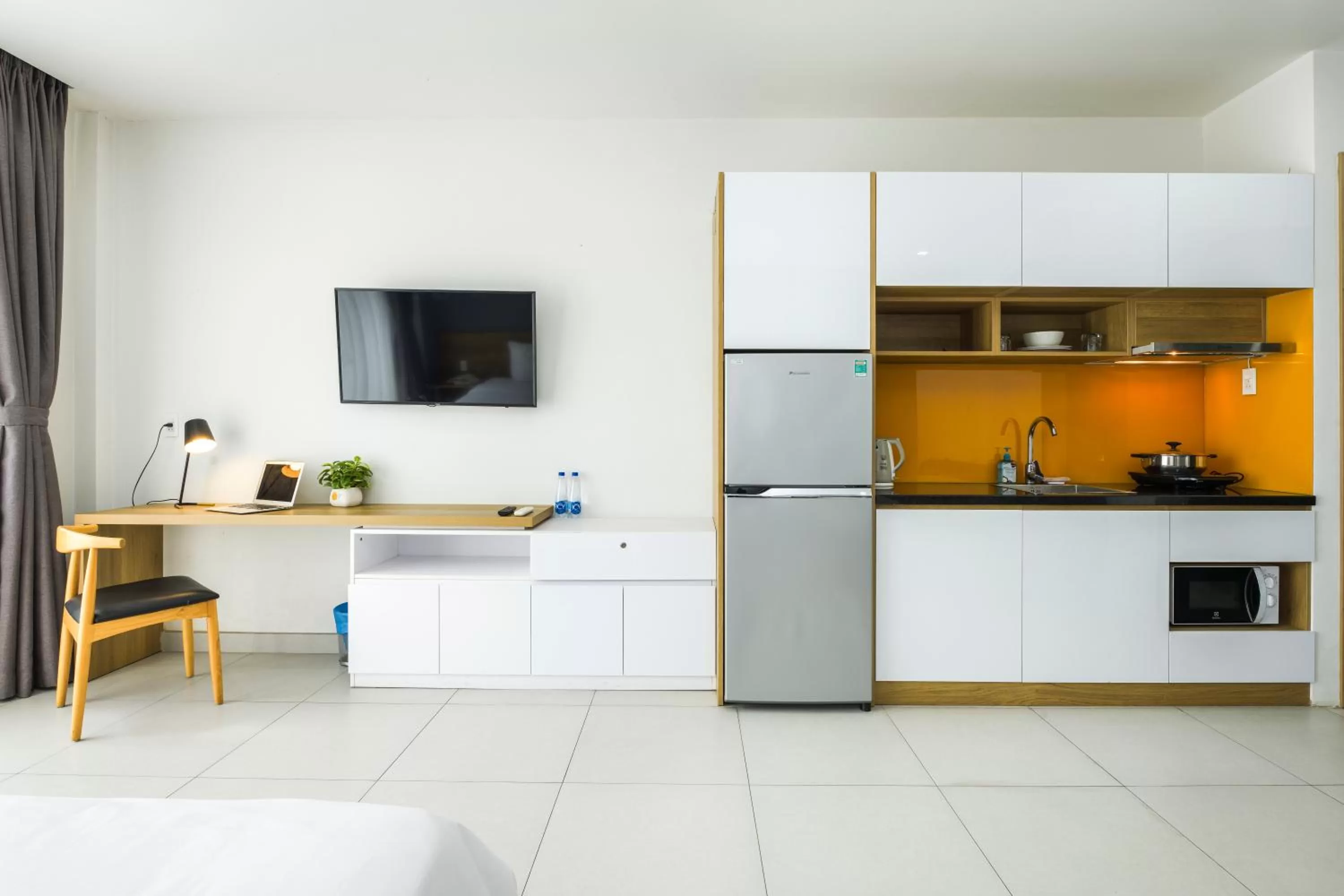 Kitchen or kitchenette in The Green House - Serviced Apartment