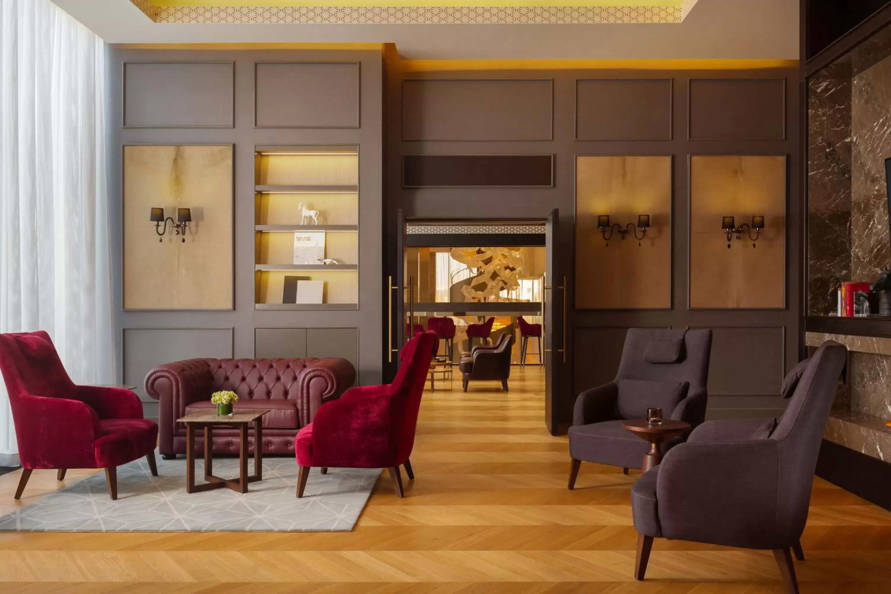 Lounge or bar, Seating Area in Sheraton Astana Hotel