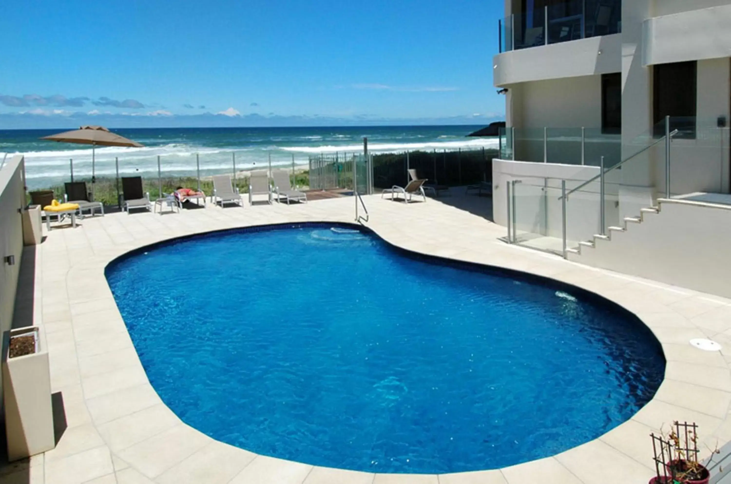 View (from property/room), Swimming Pool in Dorchester On The Beach