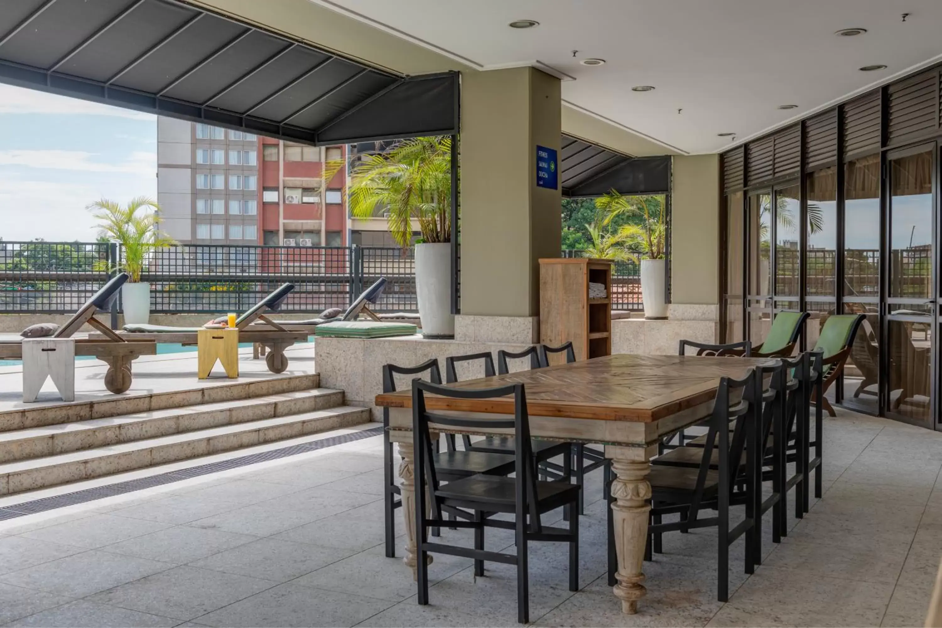 Swimming pool in Monreale Plus Midtown Campinas Swimming pool in Monreale Plus Midtown Campinas