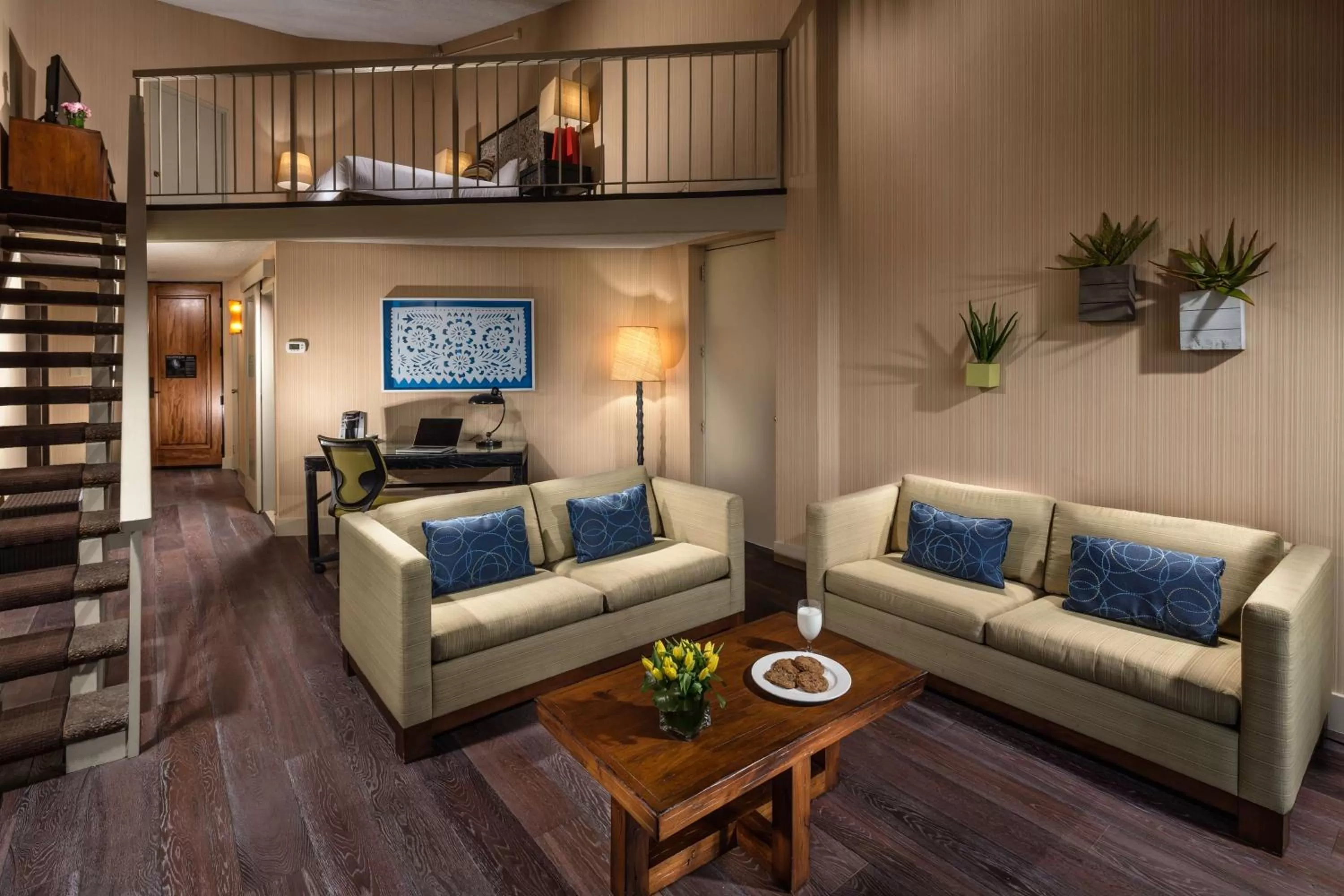 Living room in Hotel Maya