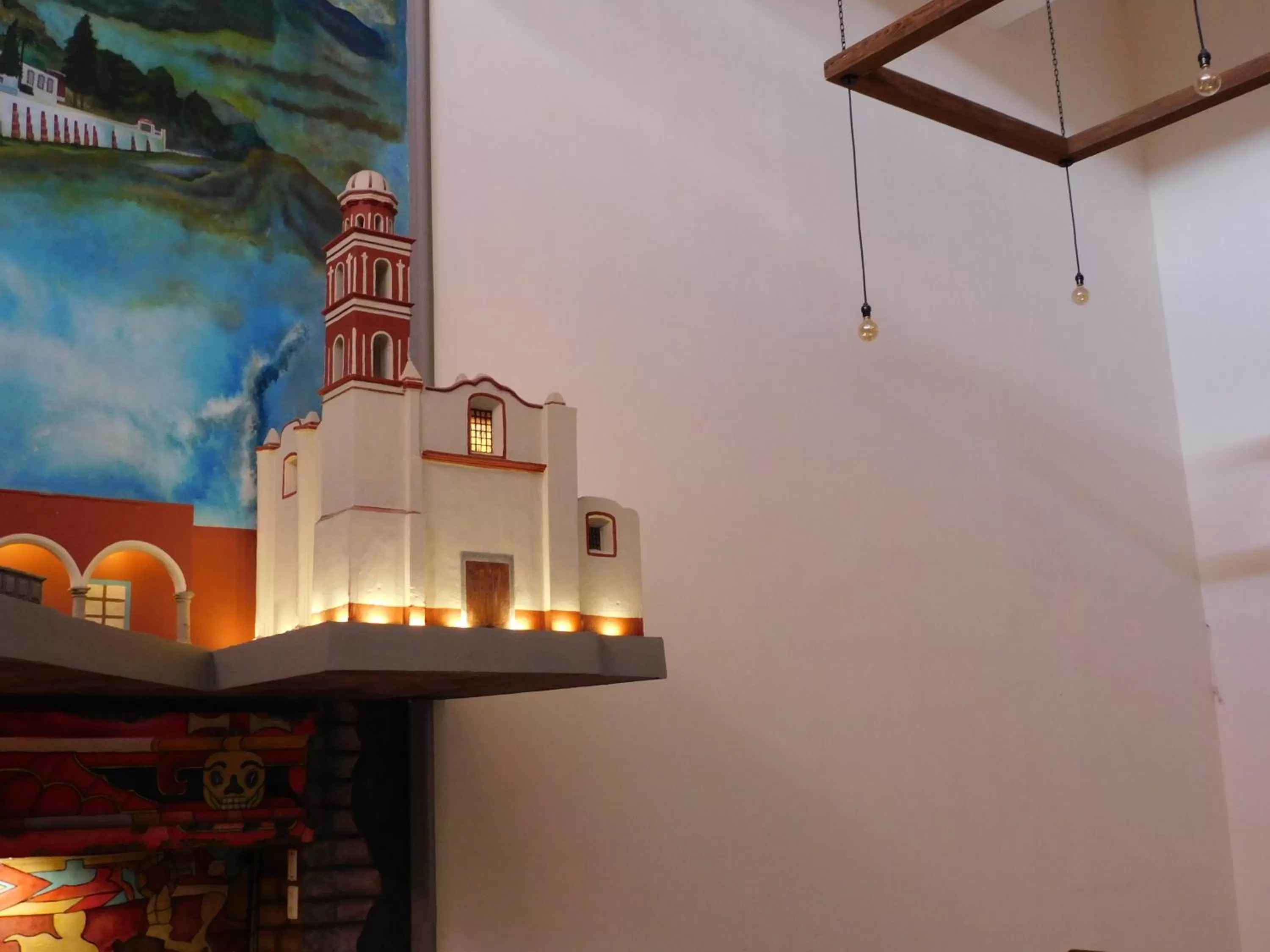 Decorative detail in Hotel Santa Rosa