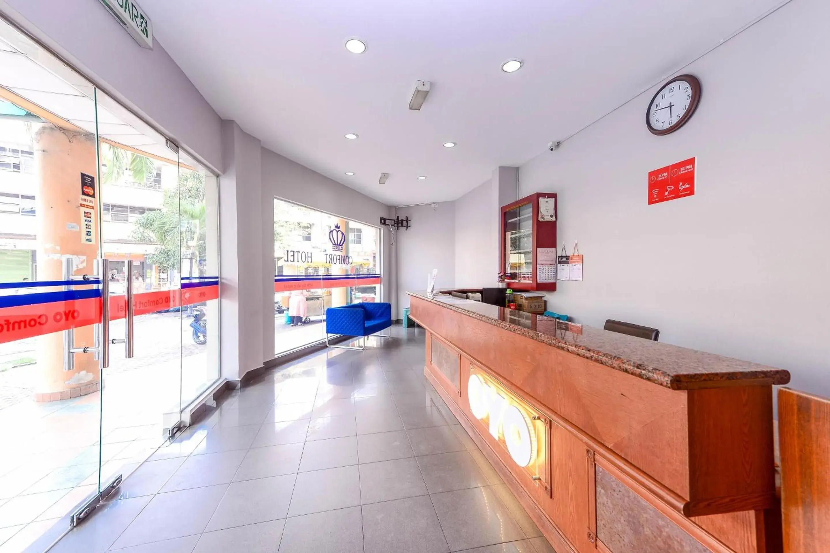 Lobby or reception, Lobby/Reception in Super OYO 828 Comfort Hotel Shah Alam