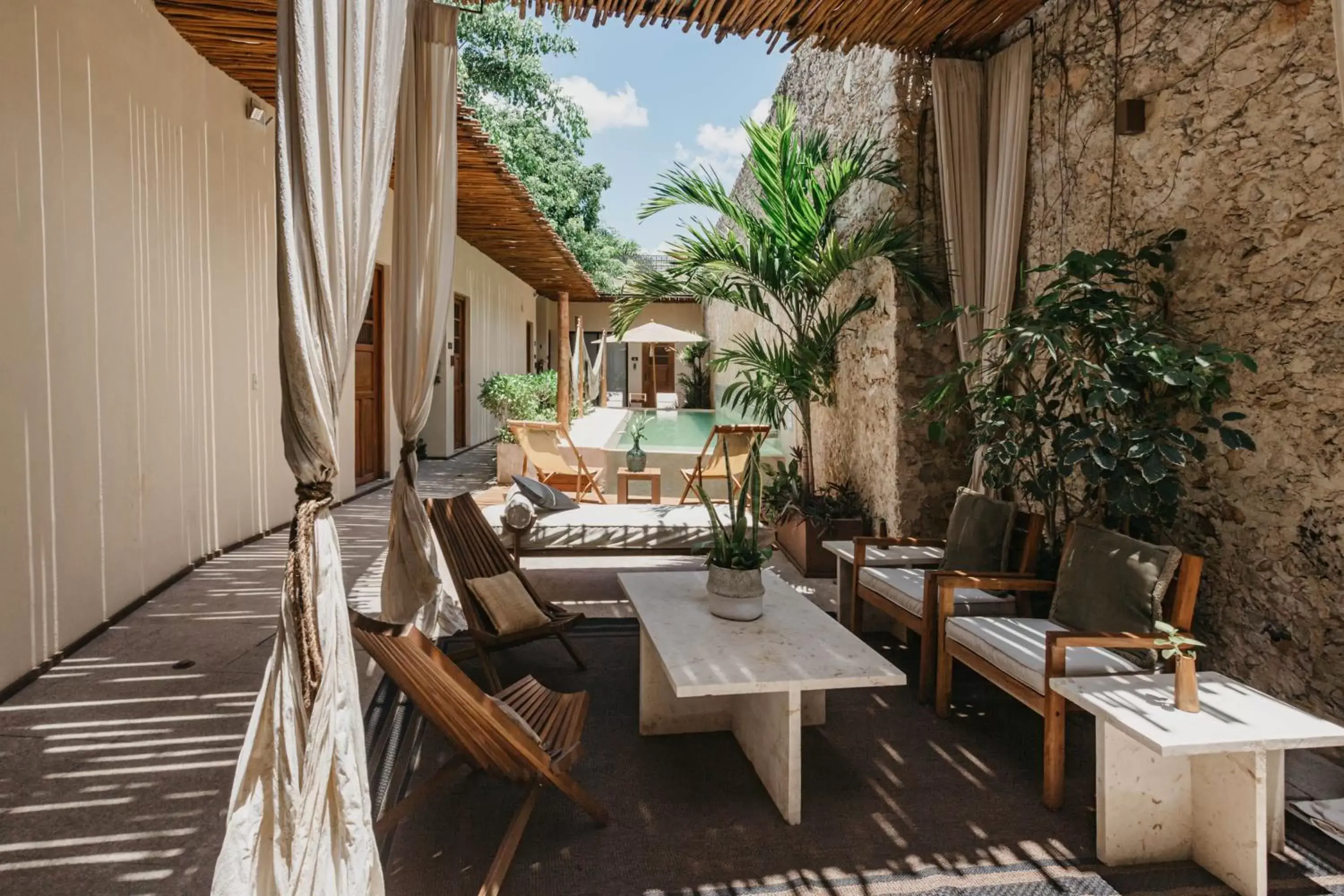 Patio in Ya'ax Hotel Boutique