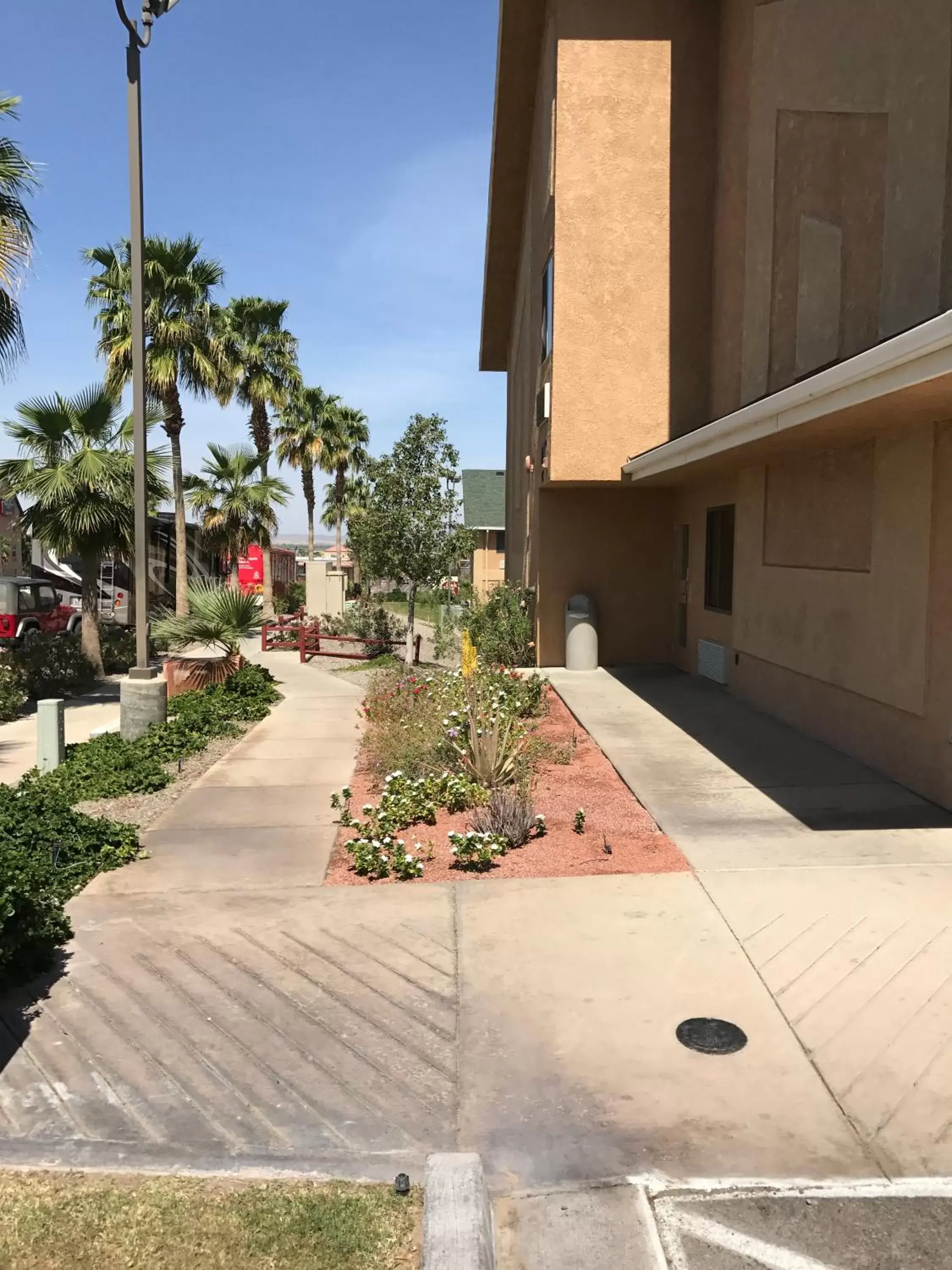 Garden view in Travelodge by Wyndham Yuma Garden view in Travelodge by Wyndham Yuma