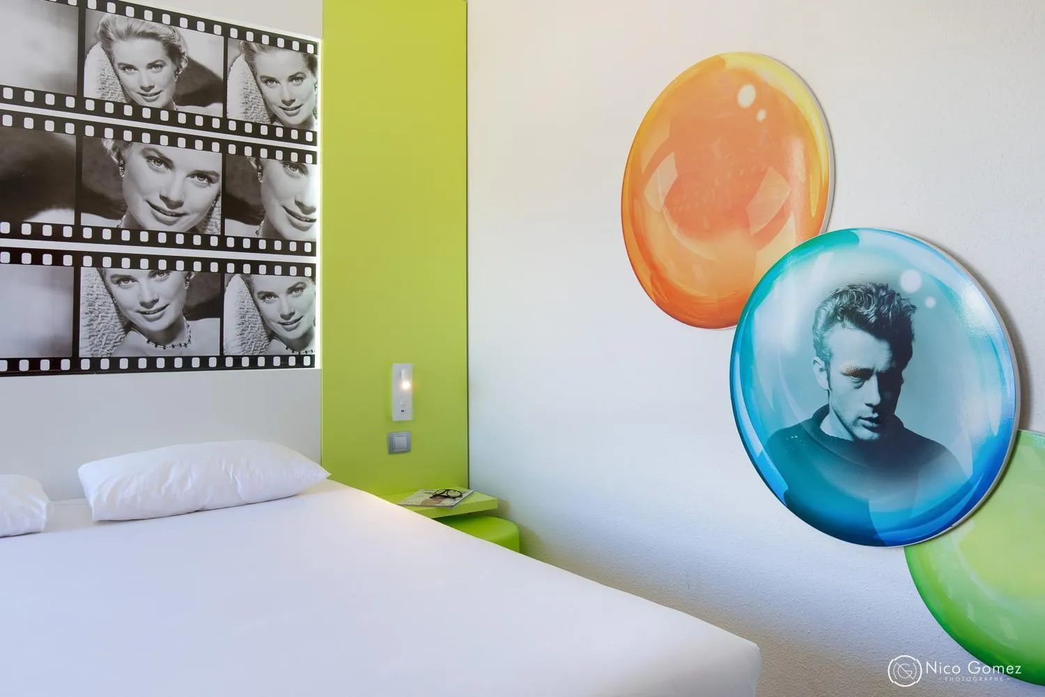 Bed in ibis Styles Cannes Le Cannet