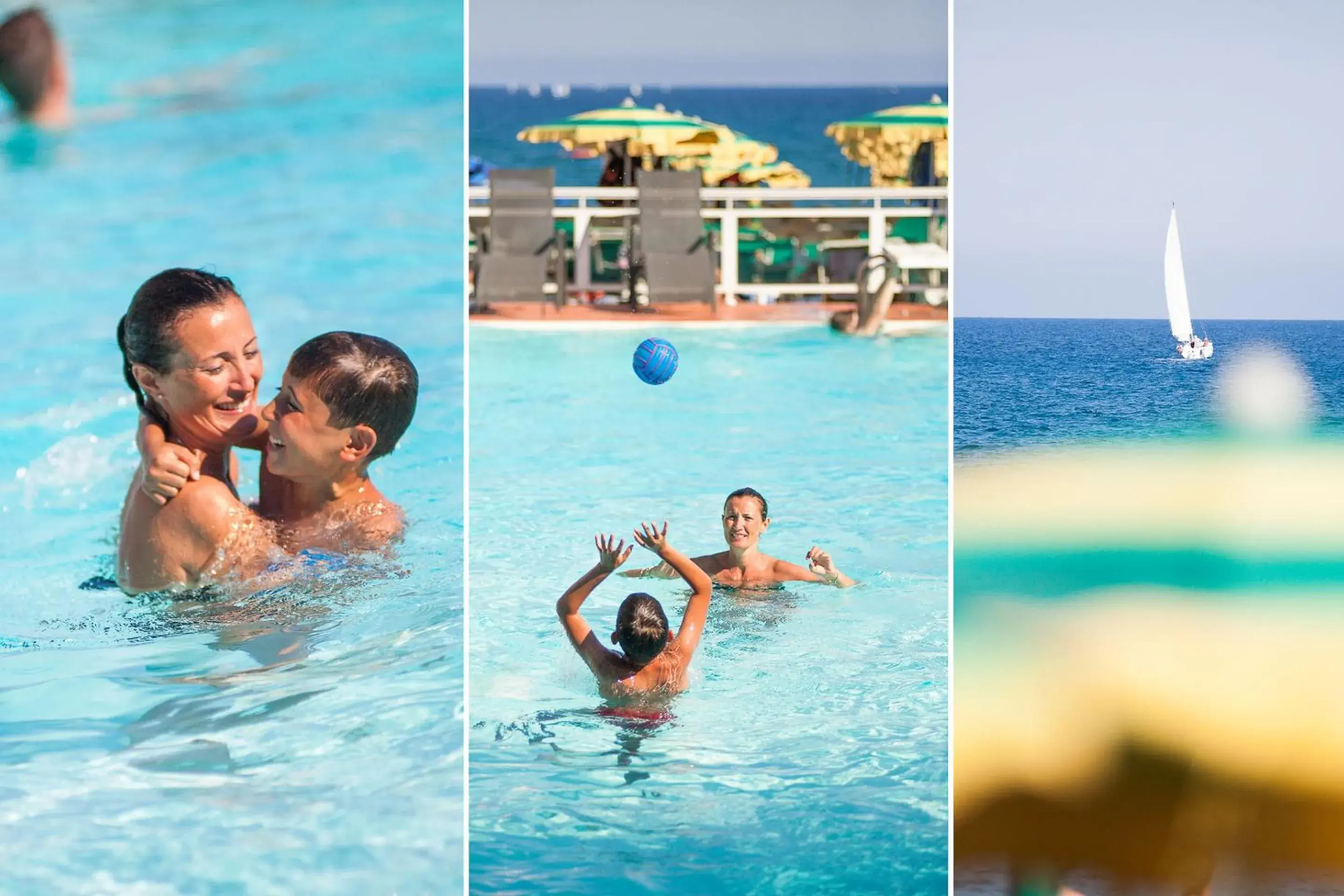 Sea view, Swimming Pool in Hotel Gabriella