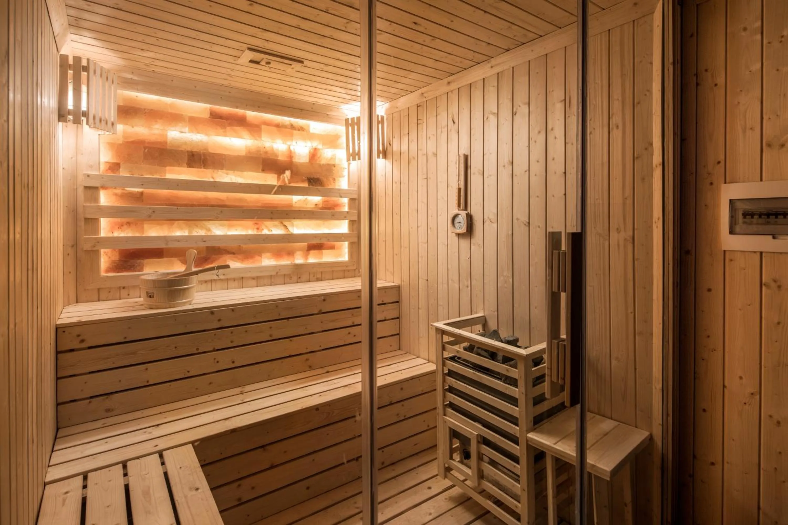 Sauna in Brandi Fuji Hotel