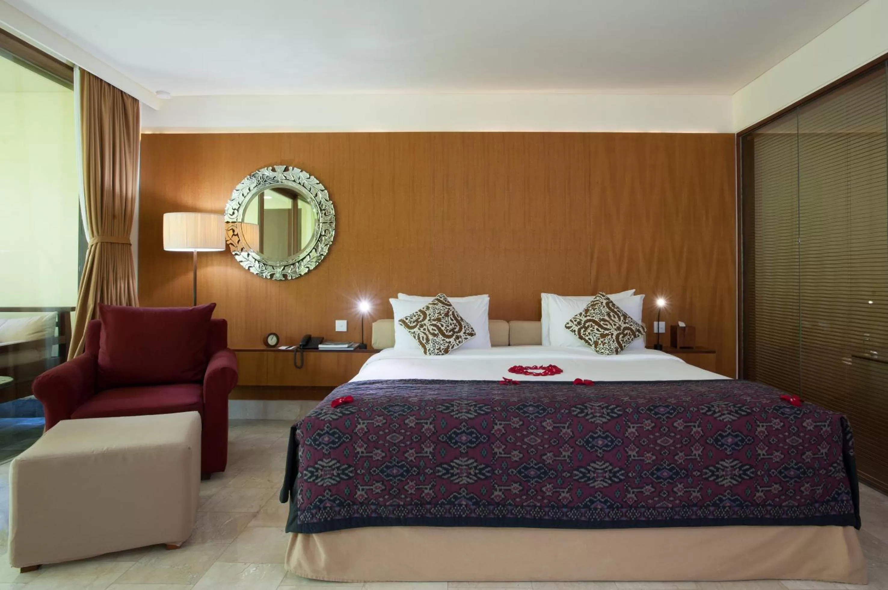 Bed in Komaneka at Rasa Sayang Ubud