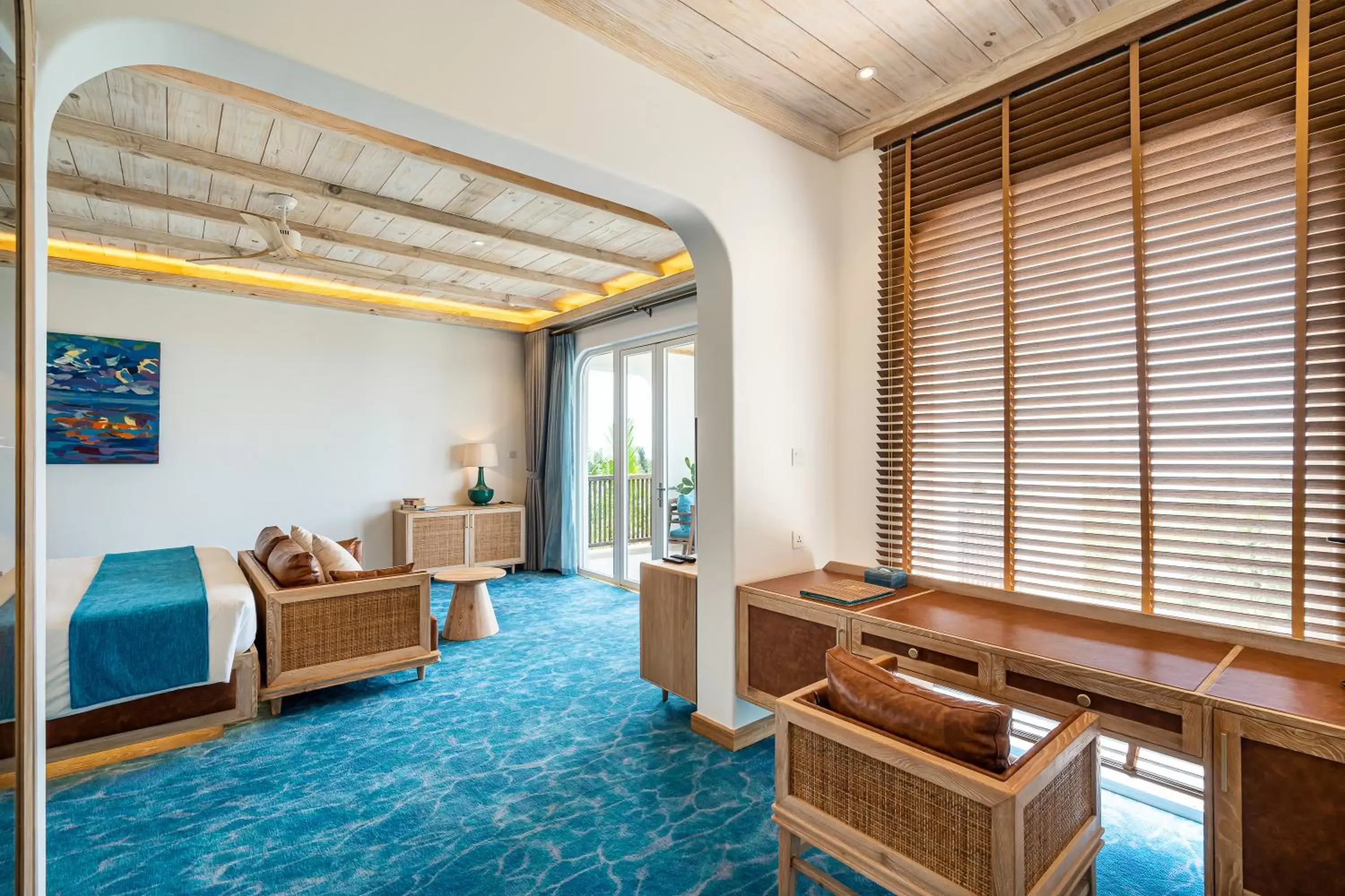 Living room, Seating Area in Stelia Beach Resort