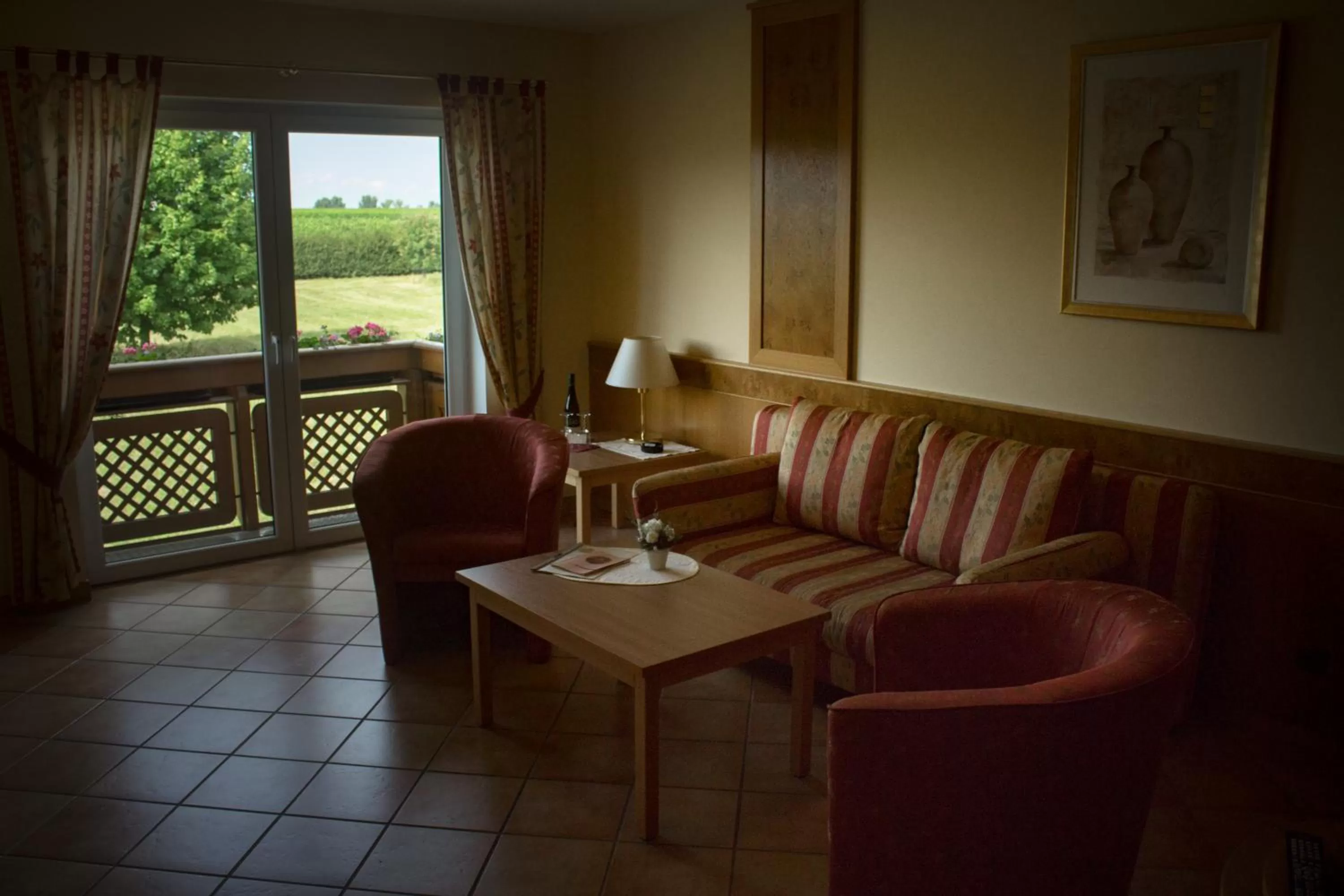 Seating Area in Gästehaus Vinetum