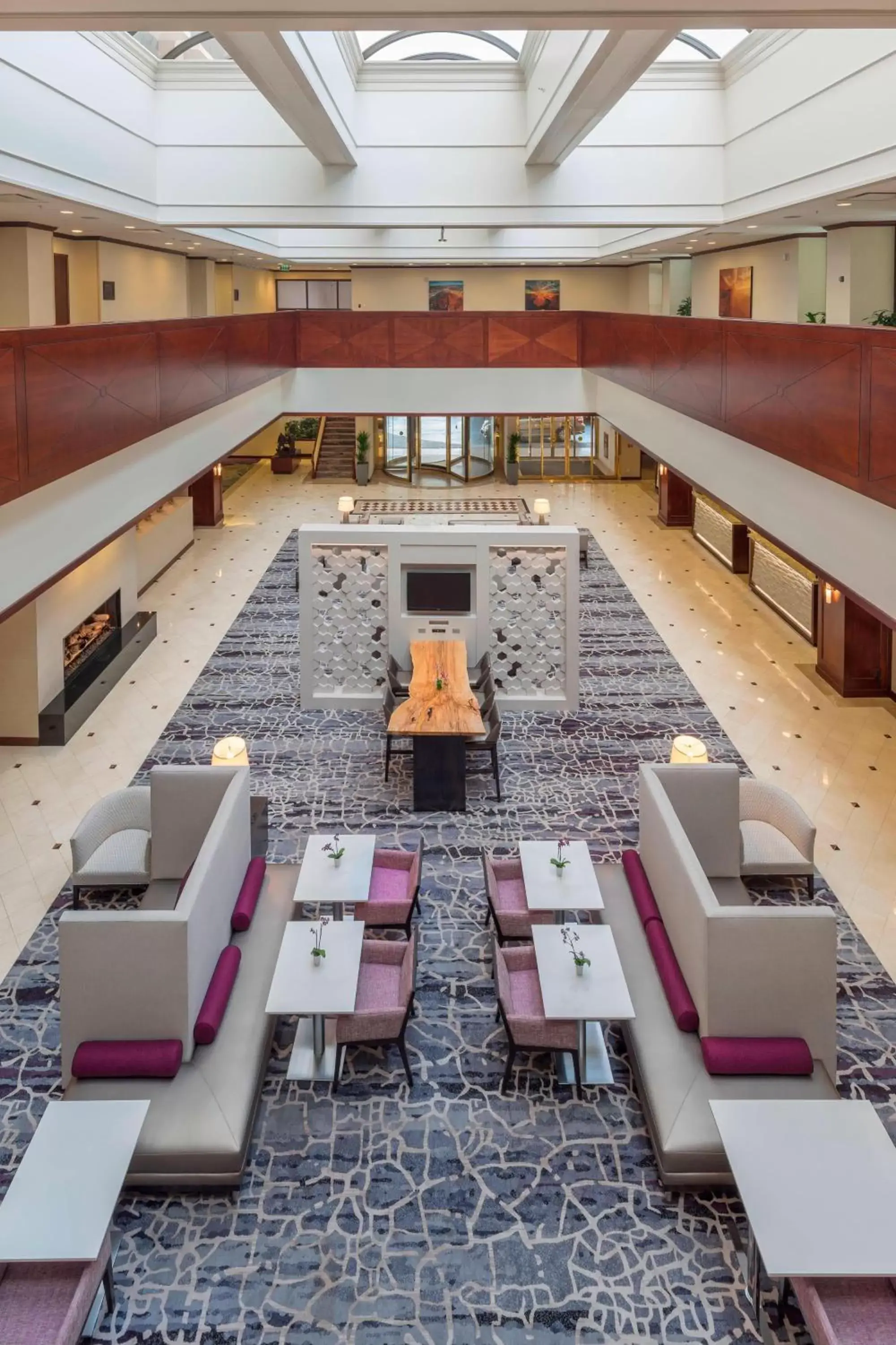 Lobby or reception in Salt Lake Marriott Downtown at City Creek