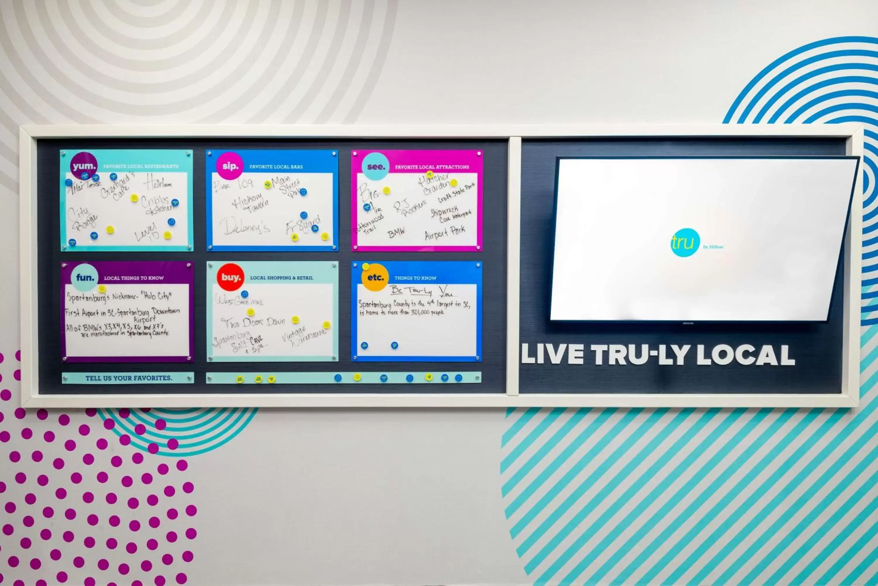 Lobby or reception in Tru By Hilton Spartanburg Lobby or reception in Tru By Hilton Spartanburg