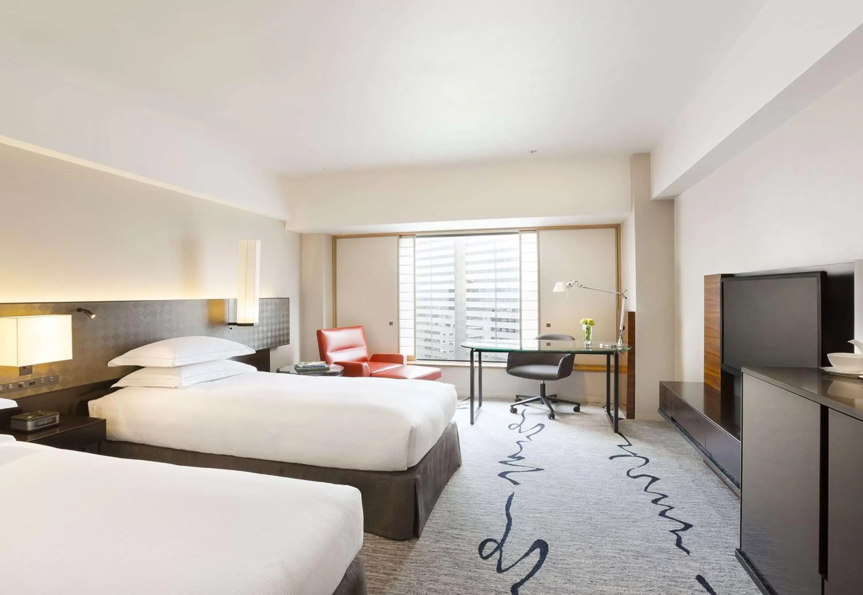 Bedroom in Hilton Tokyo Hotel