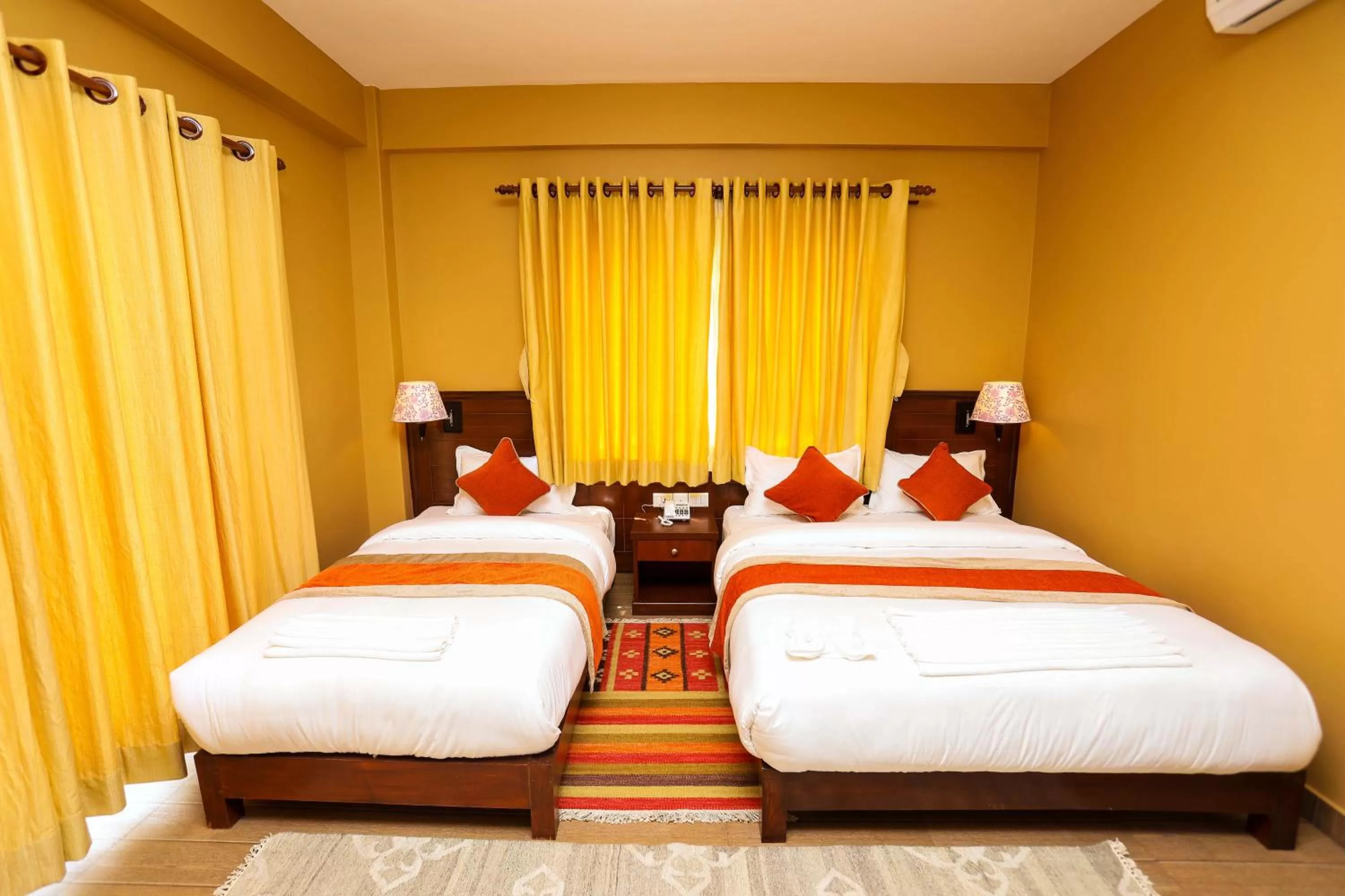 Bed in Hotel The Clock