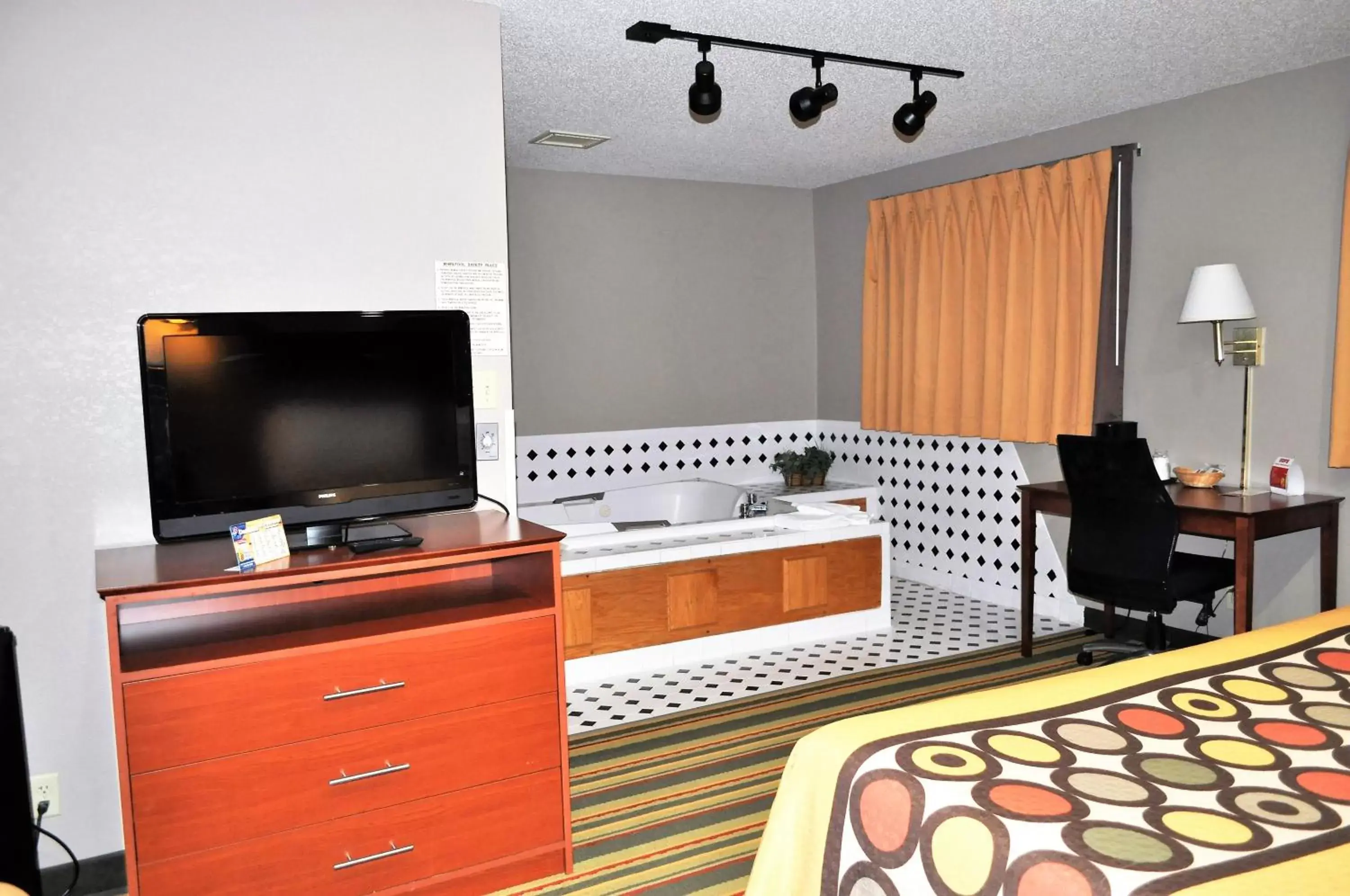 TV/Entertainment Center in Super 8 by Wyndham Clearfield