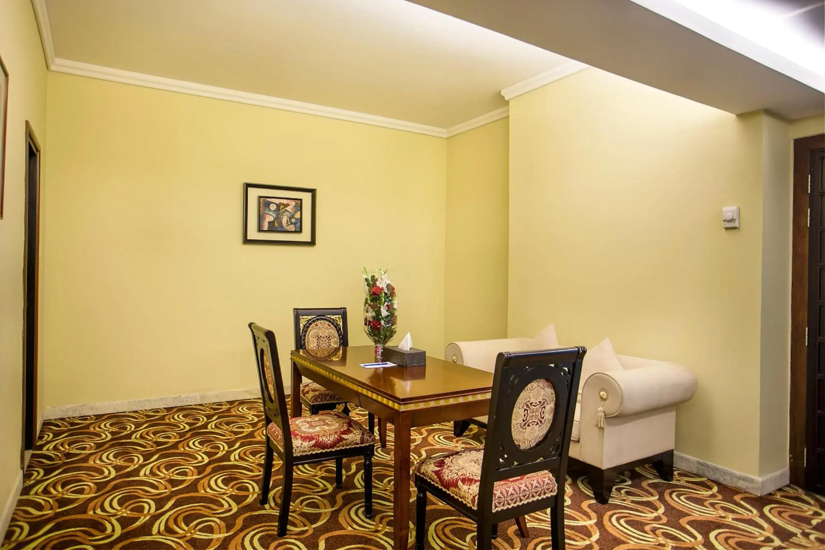 Dining area in Rose View Hotel