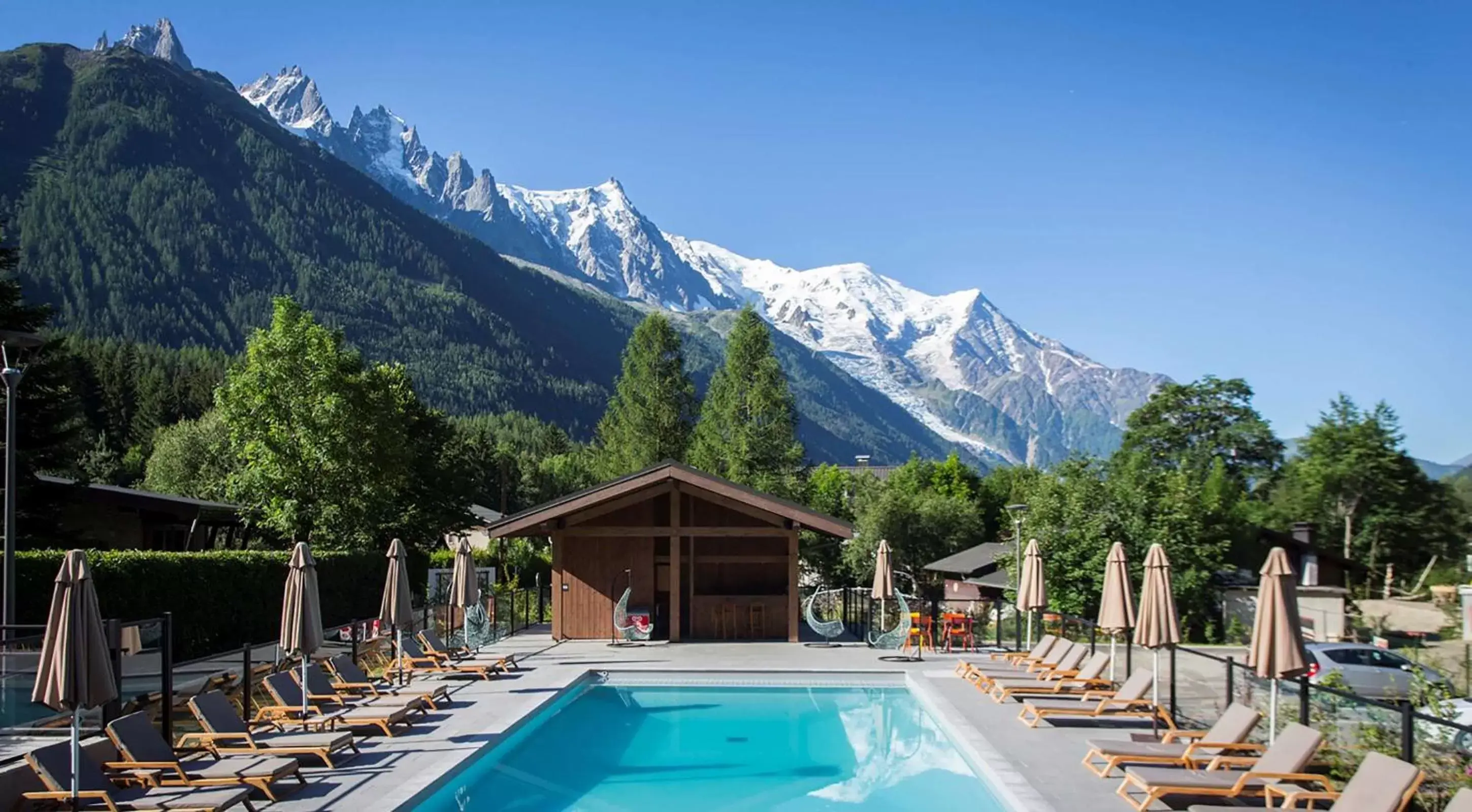 On site, Swimming Pool in Excelsior Chamonix Hôtel & Spa